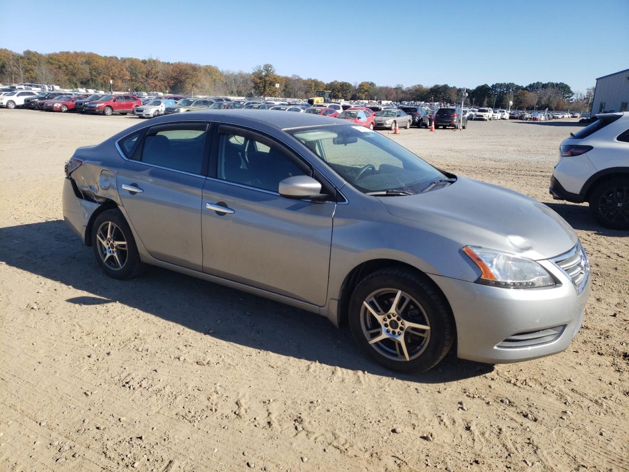 2014 Nissan Sentra VIN 3N1AB7AP8EY283248 Copart auction photo, all over / minor dent/scratches damage thumbnail 4