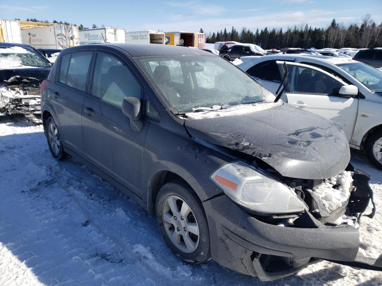 2012 Nissan Versa VIN 3N1BC1CP6CL379658 Copart auction photo, front end damage thumbnail 4