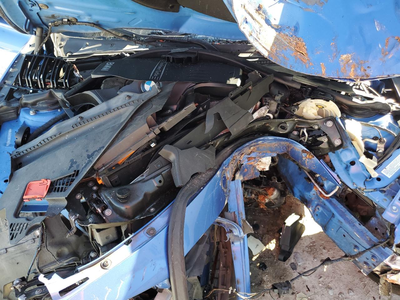 2014 BMW 3er VIN WBA3A5C58EJ463131 Copart auction photo, front end damage thumbnail 12
