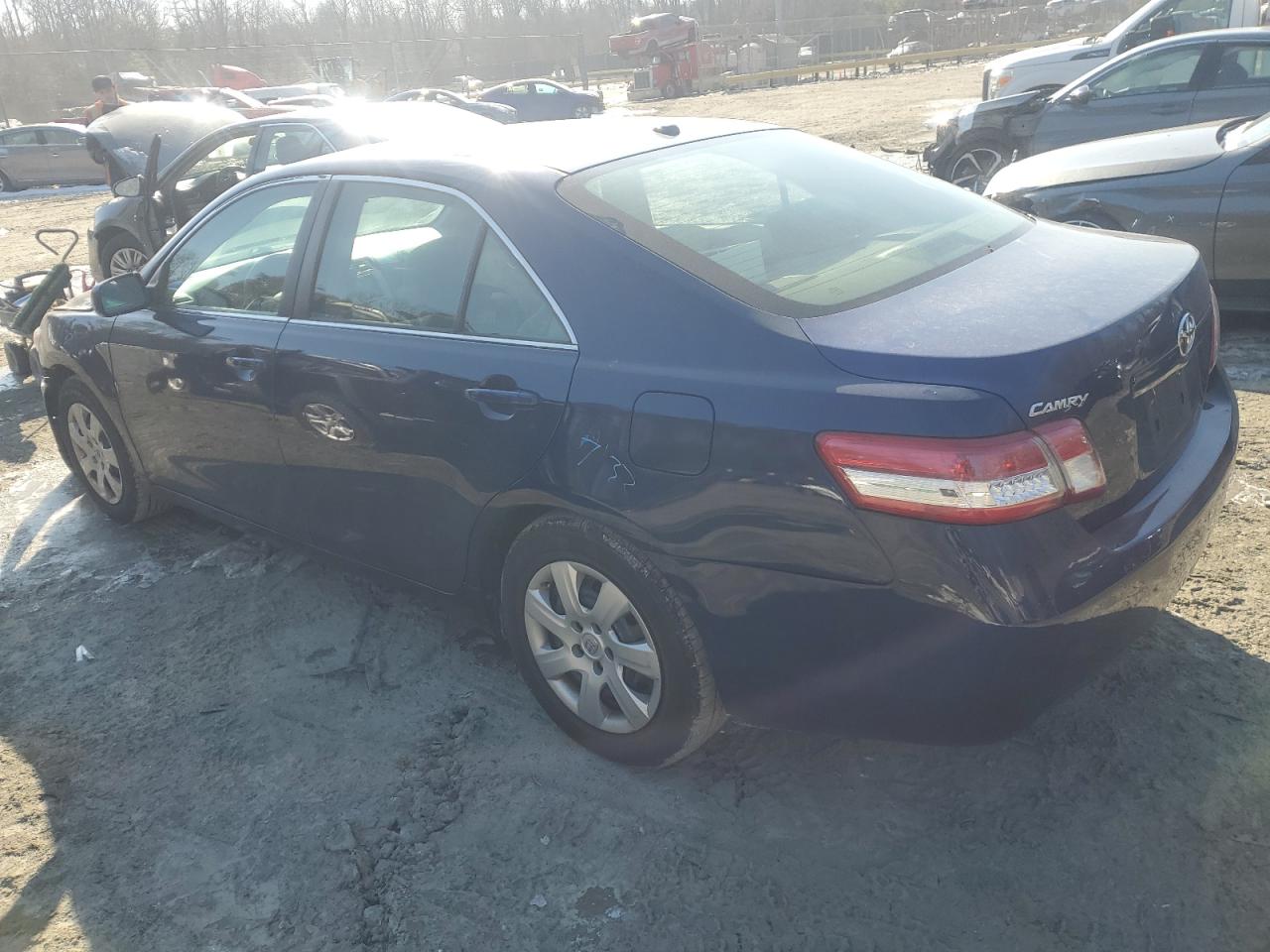 2011 Toyota Camry VIN 4T1BF3EK4BU596434 Copart auction photo, front end damage thumbnail 2