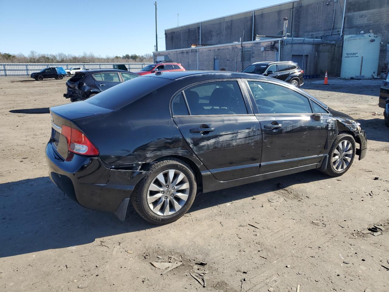 2011 Honda Civic VIN 2HGFA1F96BH504118 Copart auction photo, all over damage thumbnail 3