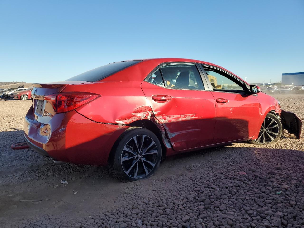 2019 Toyota Corolla VIN 2T1BURHEXKC236701 Copart auction photo, all over damage thumbnail 3