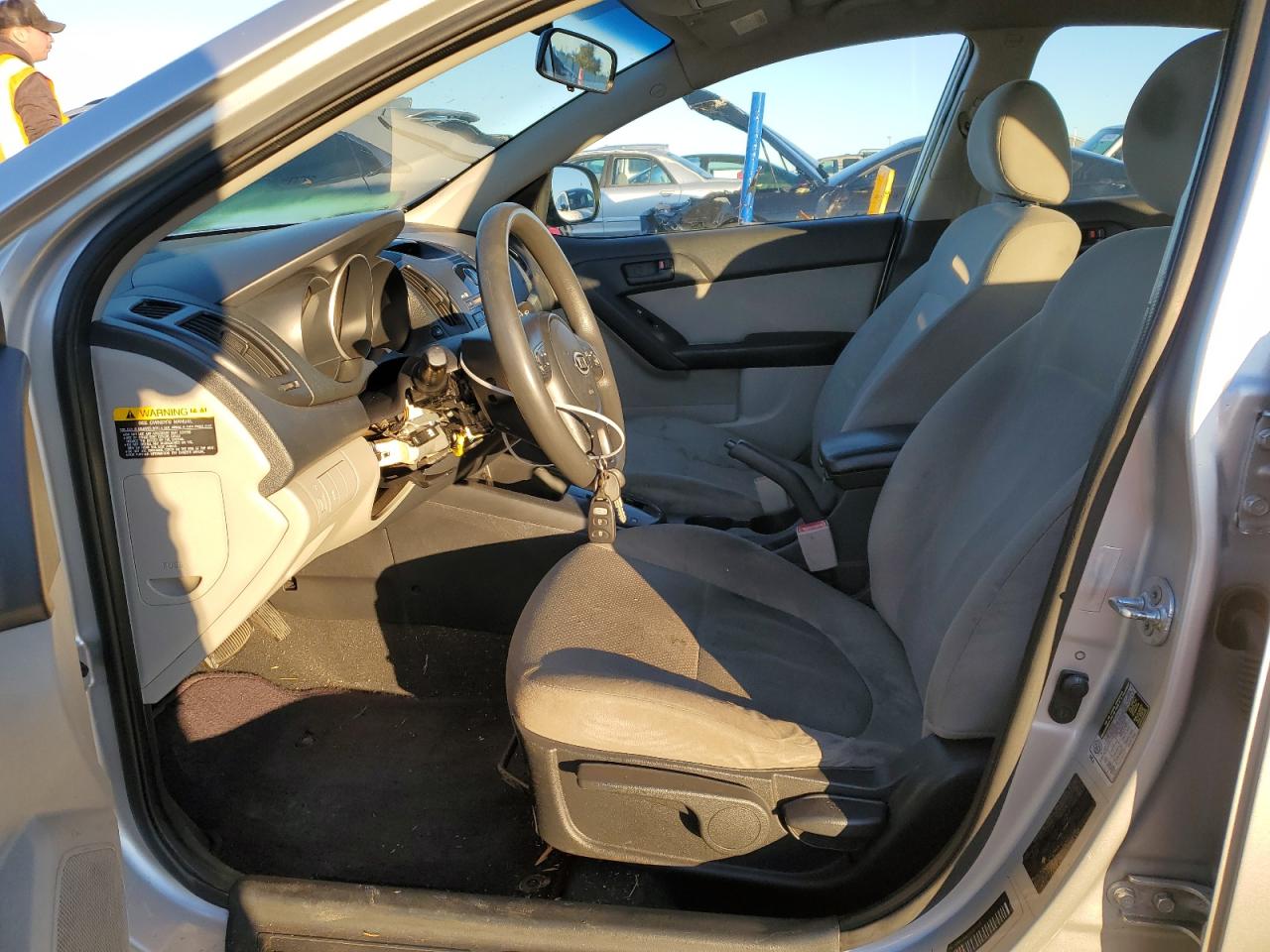 2010 KIA Forte VIN KNAFU4A27A5820339 Copart auction photo, mechanical damage thumbnail 7