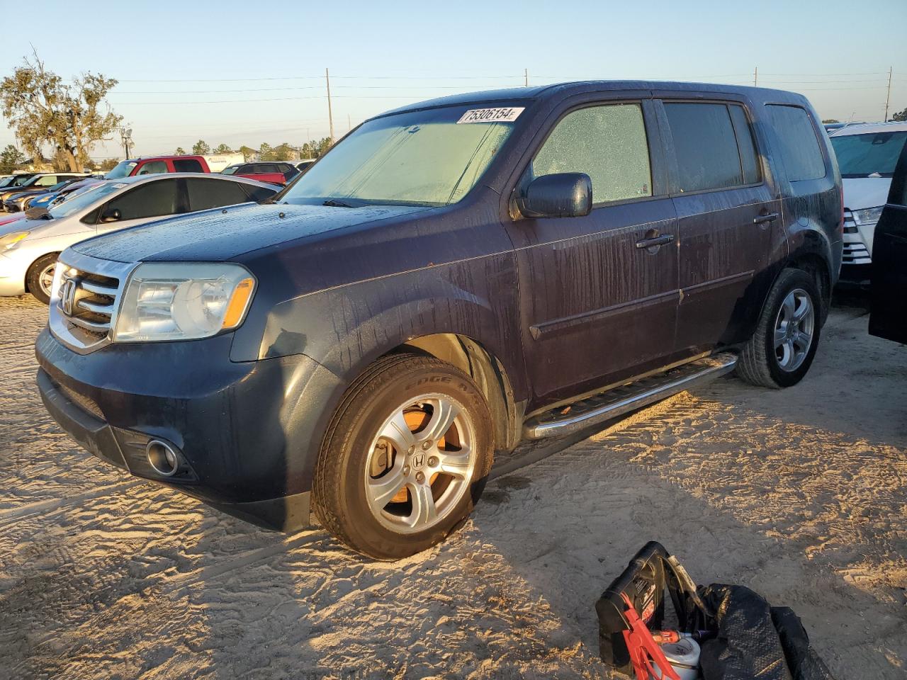 2012 Honda Pilot VIN 5FNYF3H77CB016822