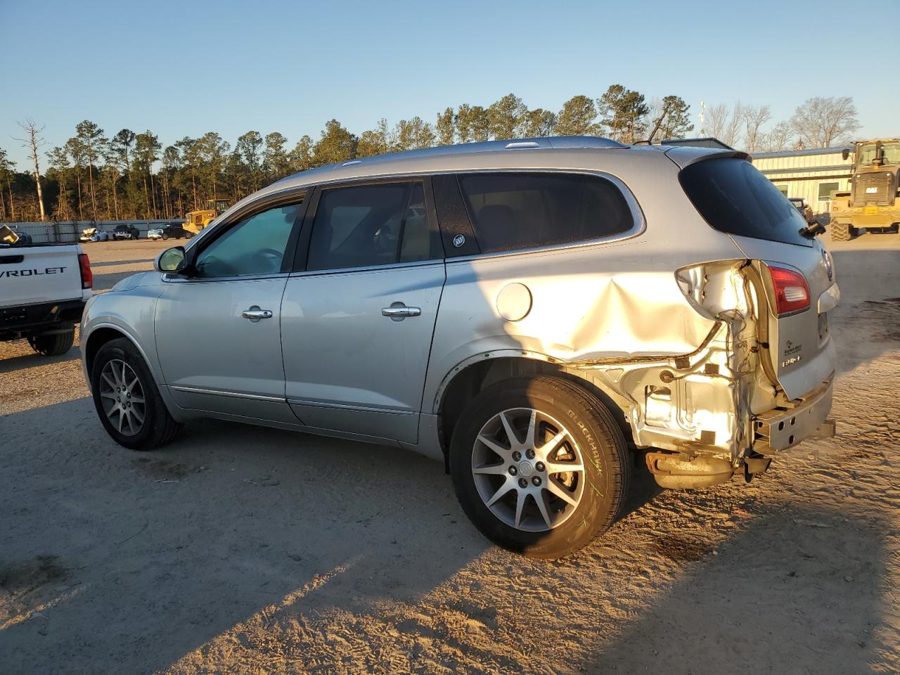2014 Buick Enclave VIN 5GAKRBKD9EJ302397 Copart auction photo, rear end damage thumbnail 2