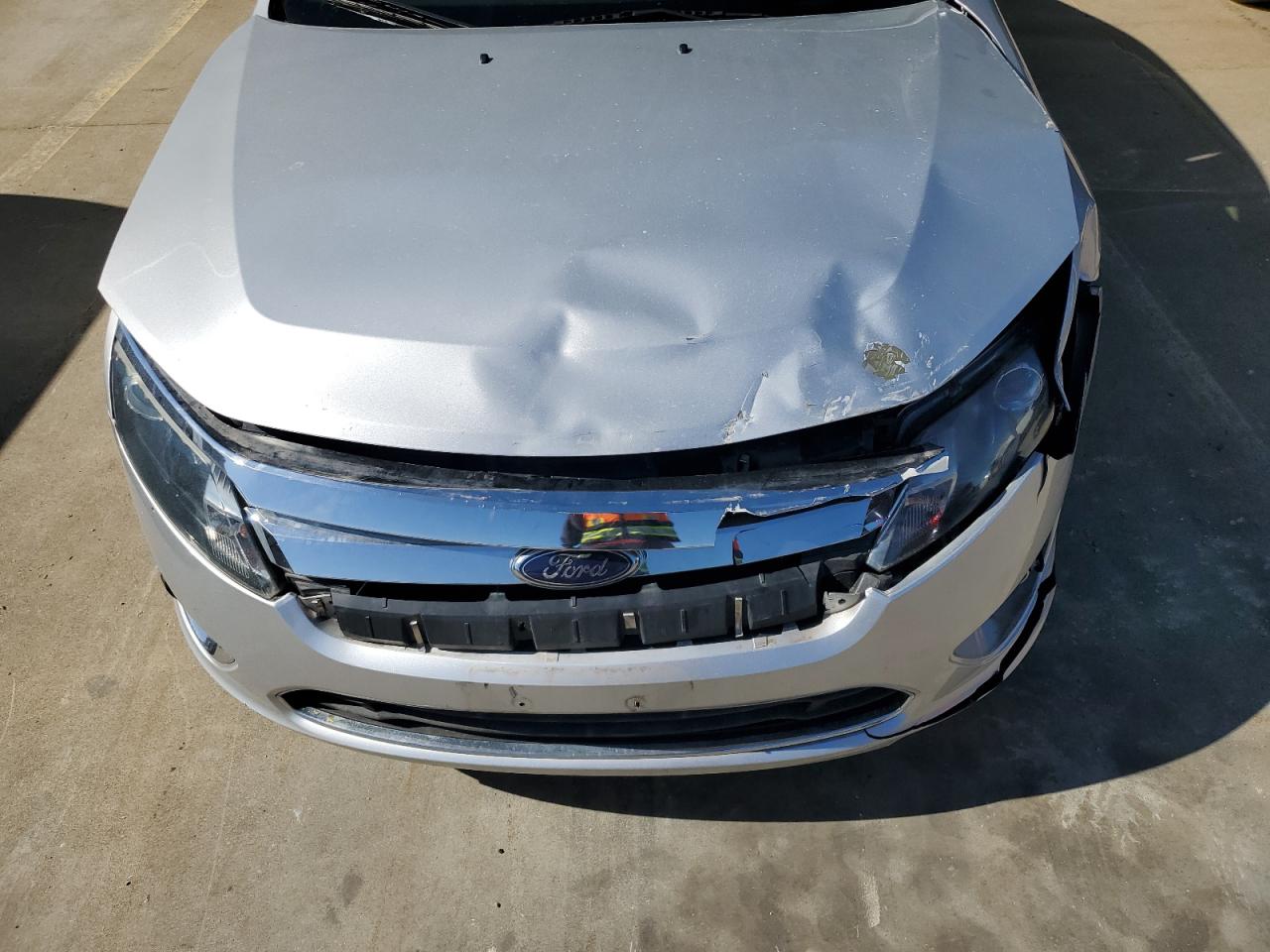 2011 Ford Fusion VIN 3FAHP0JA7BR281776 Copart auction photo, front end / side damage thumbnail 11