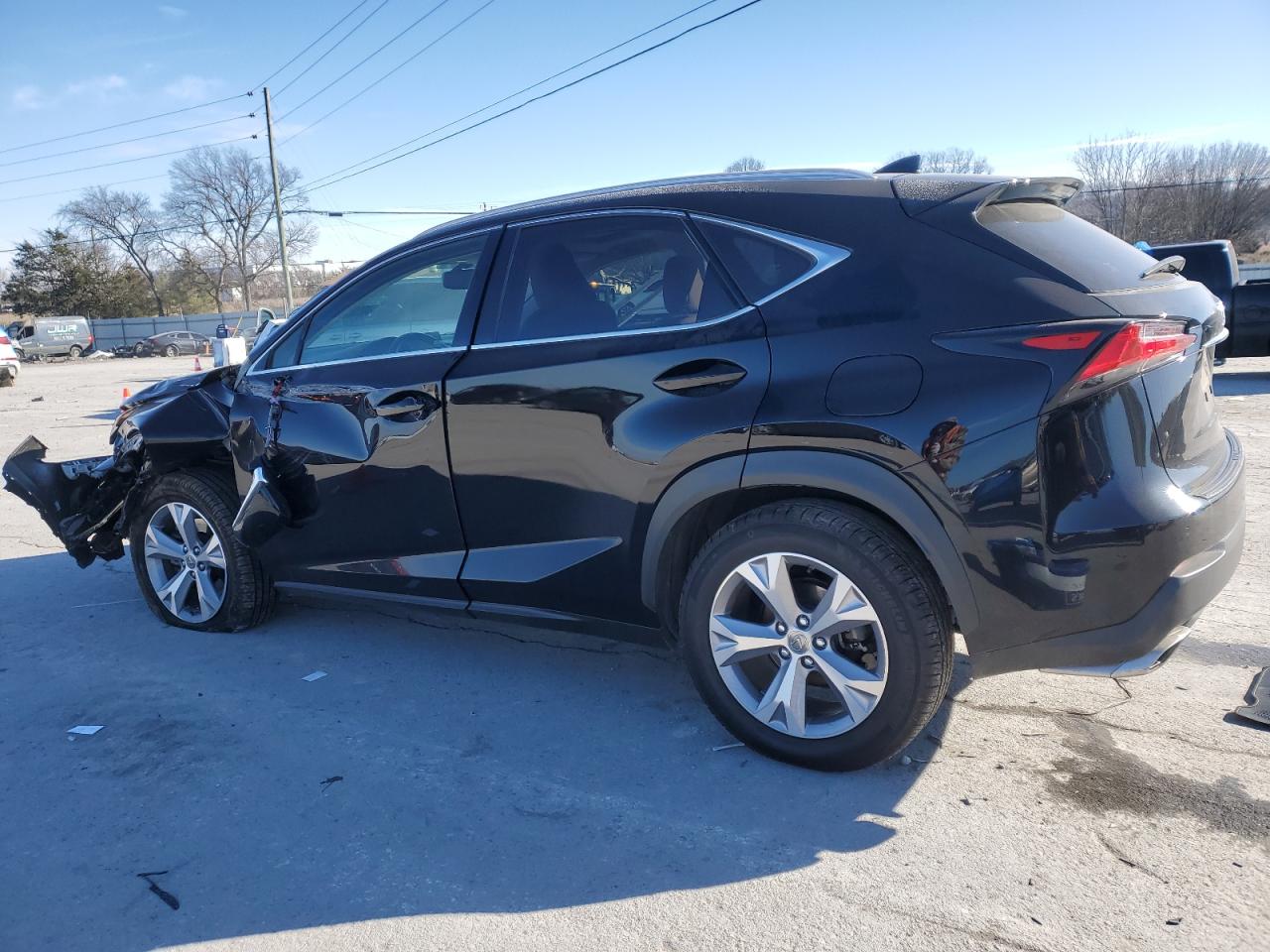 2017 Lexus NX VIN JTJYARBZXH2065242 Copart auction photo, front end damage thumbnail 2