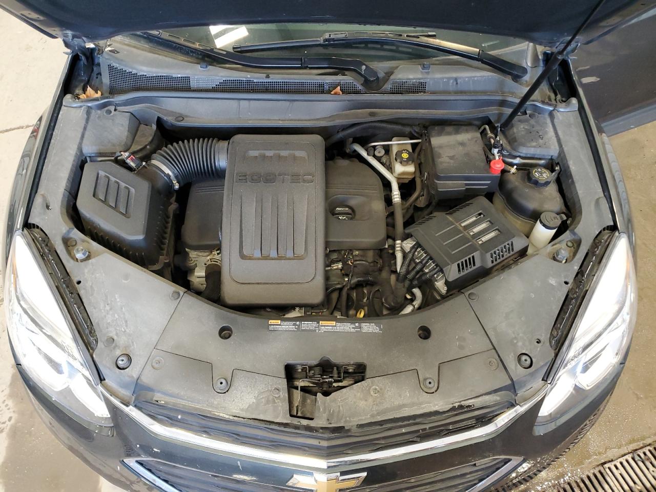 2017 Chevrolet Equinox VIN 2GNALBEK8H1552175 Copart auction photo, undercarriage damage thumbnail 12
