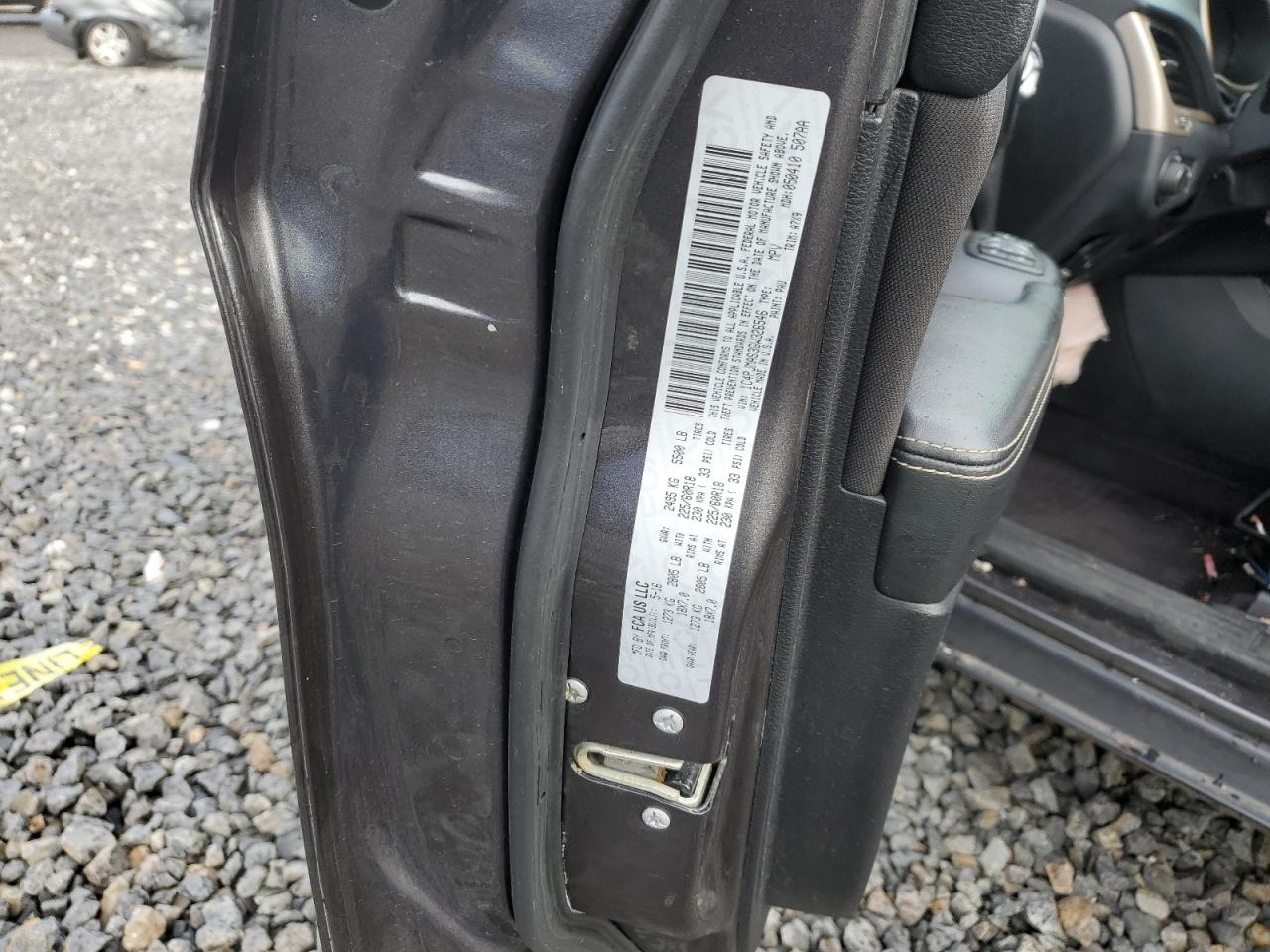 2016 Jeep Grand Cherokee VIN 1C4PJMAS3GW326546 Copart auction photo, front end / side damage thumbnail 14