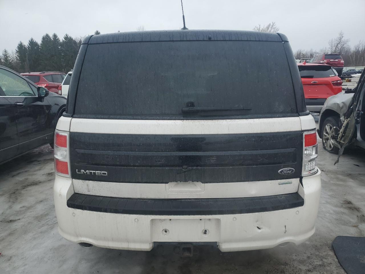2019 Ford Flex VIN 2FMHK6DT0KBA17978 Copart auction photo, rear end damage thumbnail 6