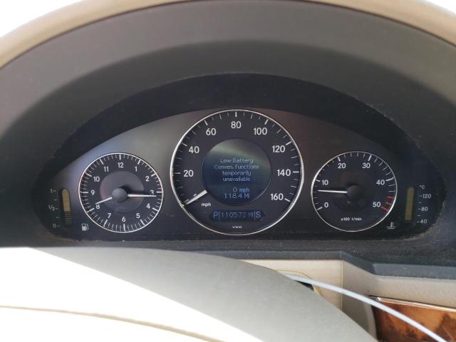 2005 Mercedes-Benz E-klasse VIN WDBUF26J05A707871 Copart auction photo, front end damage thumbnail 9