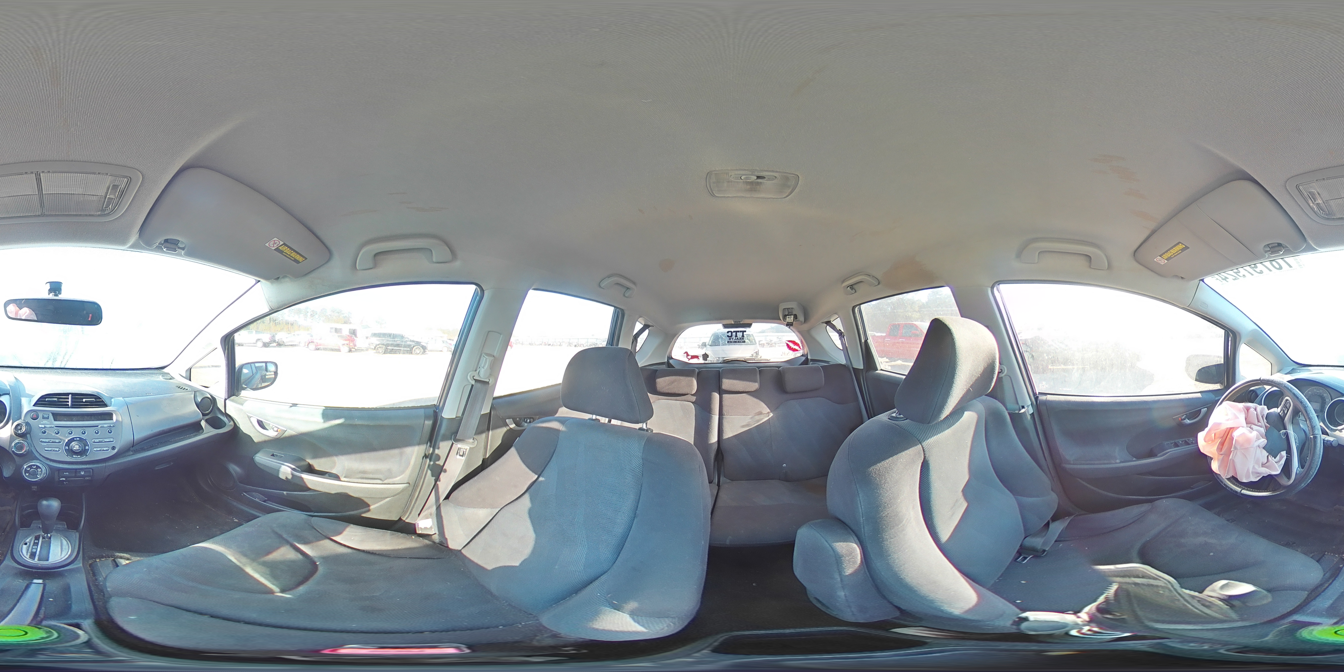 2010 Honda Fit VIN JHMGE8H40AS008206 Copart auction photo, front end damage thumbnail 12