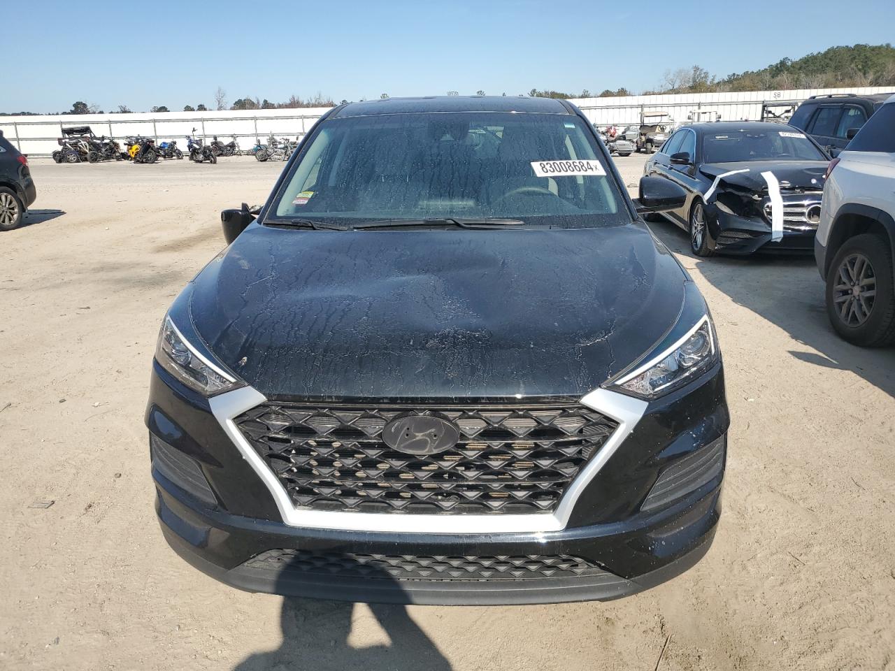 2021 Hyundai Tucson VIN KM8J23A48MU314281 Copart auction photo, front end damage thumbnail 5