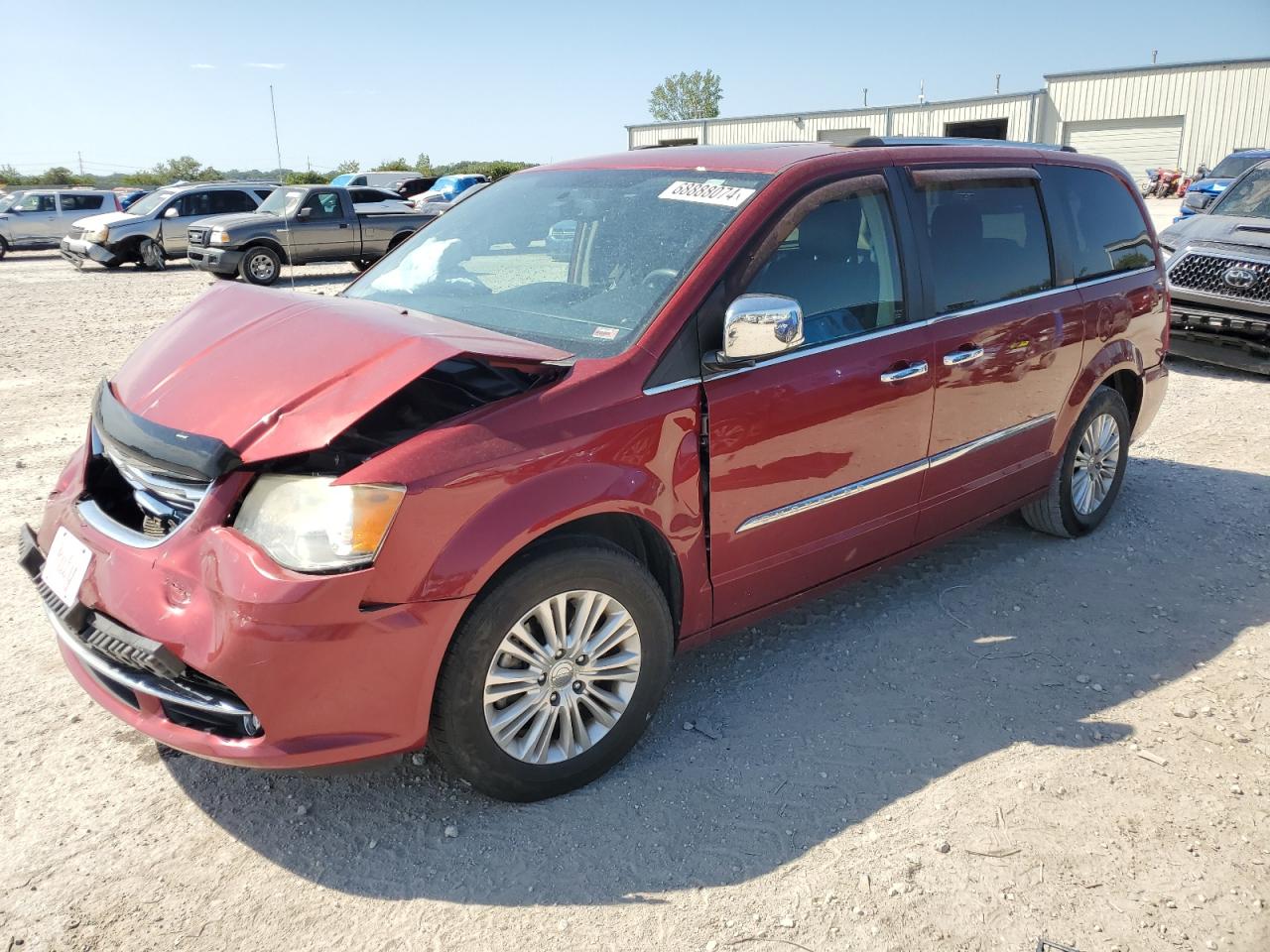 2012 Chrysler Town & Country VIN 2C4RC1GG7CR387051