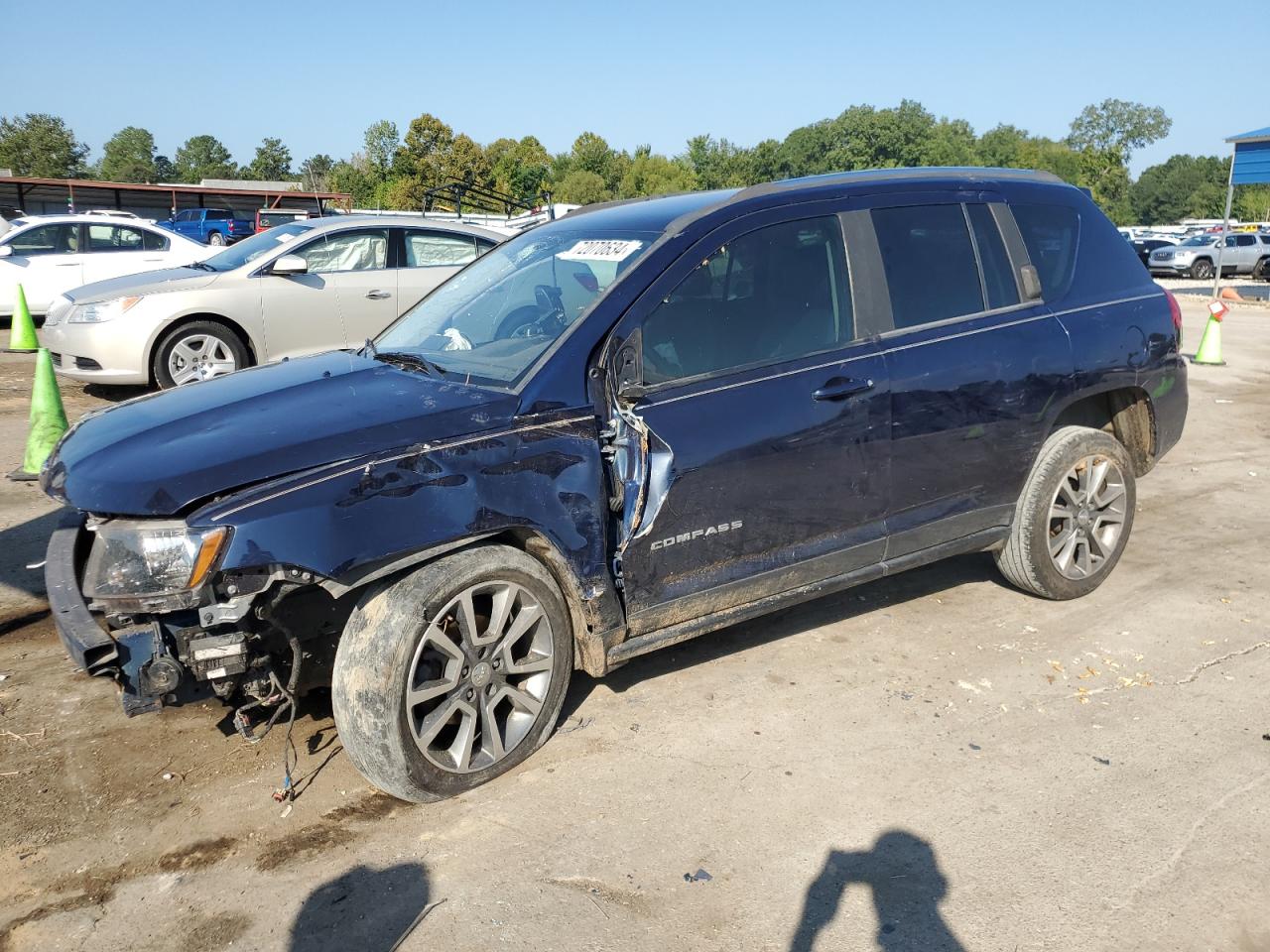2014 Jeep Compass VIN 1C4NJCCB2ED877008