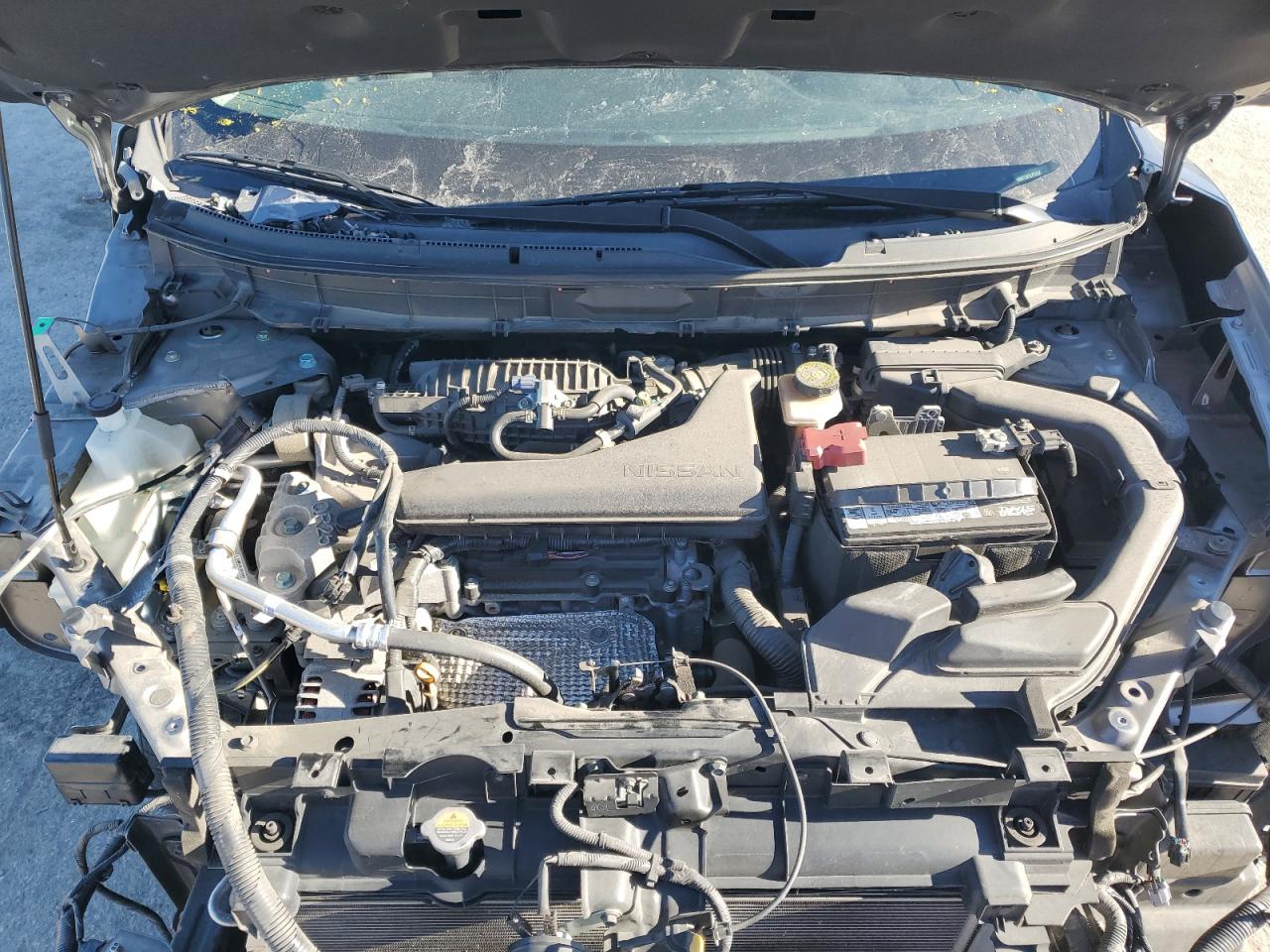 2018 Nissan Rogue VIN KNMAT2MT8JP535954 Copart auction photo, front end / side damage thumbnail 12