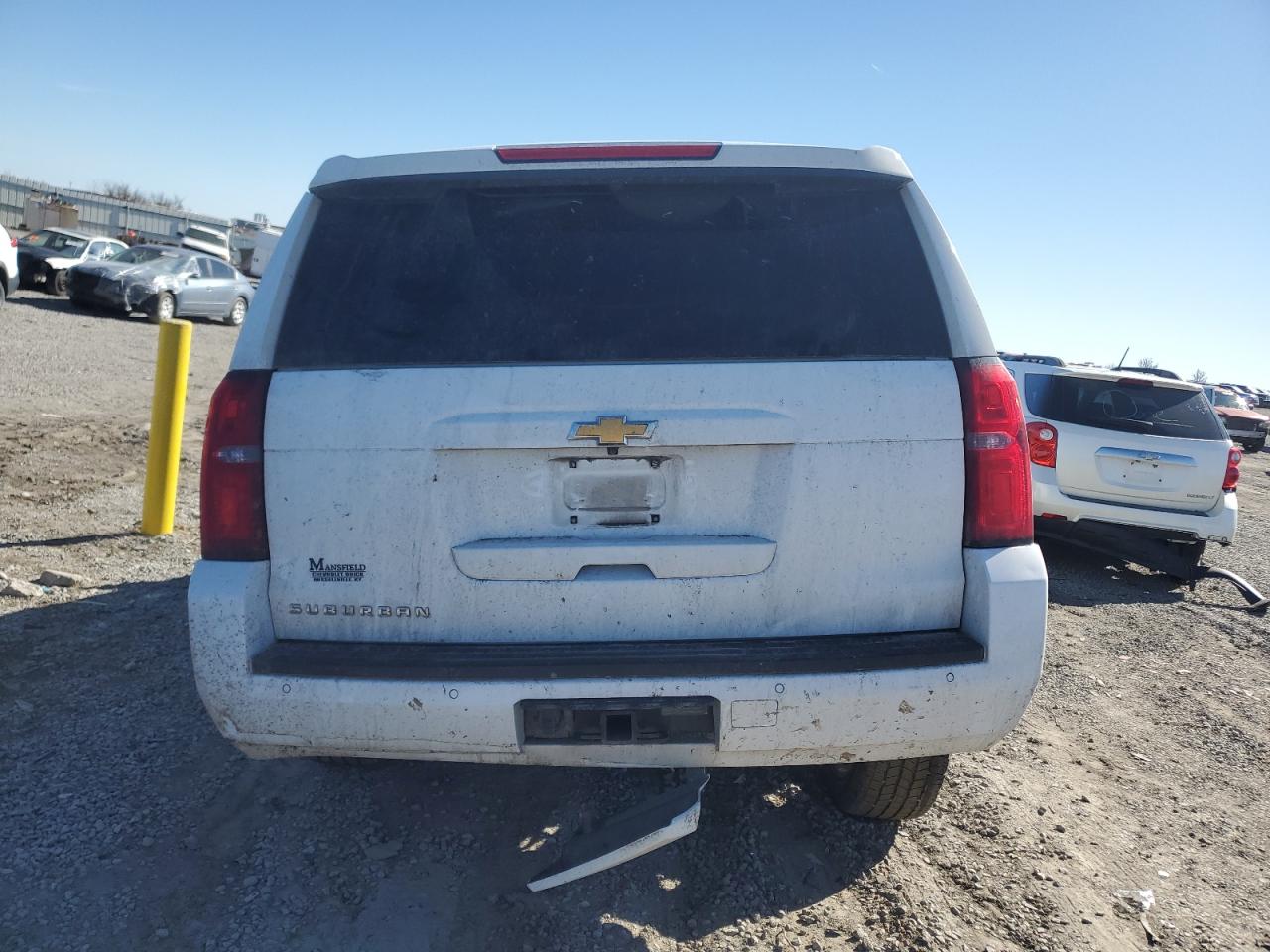 2018 Chevrolet Suburban VIN 1GNSKHKC1JR333885 Copart auction photo, front end damage thumbnail 6