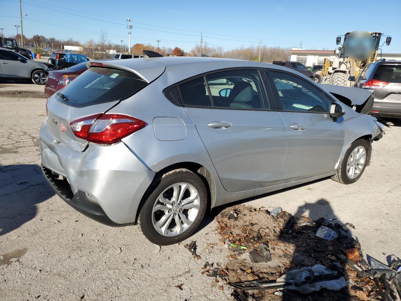 2019 Chevrolet Cruze VIN 3G1BC6SMXKS560907 Copart auction photo, all over / mechanical damage thumbnail 3