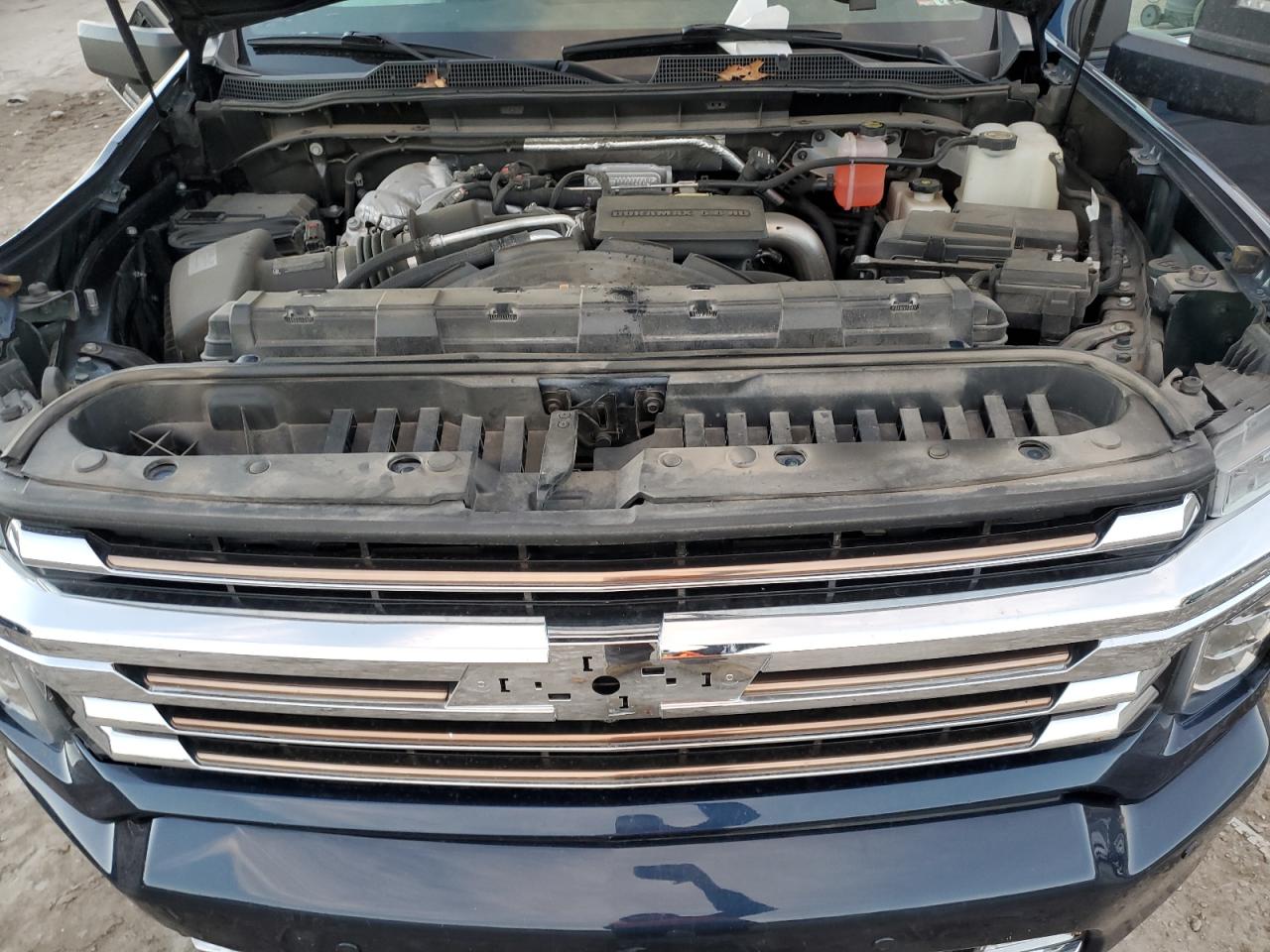 2022 Chevrolet Silverado VIN 1GC4YREYXNF100477 Copart auction photo, rollover damage thumbnail 11