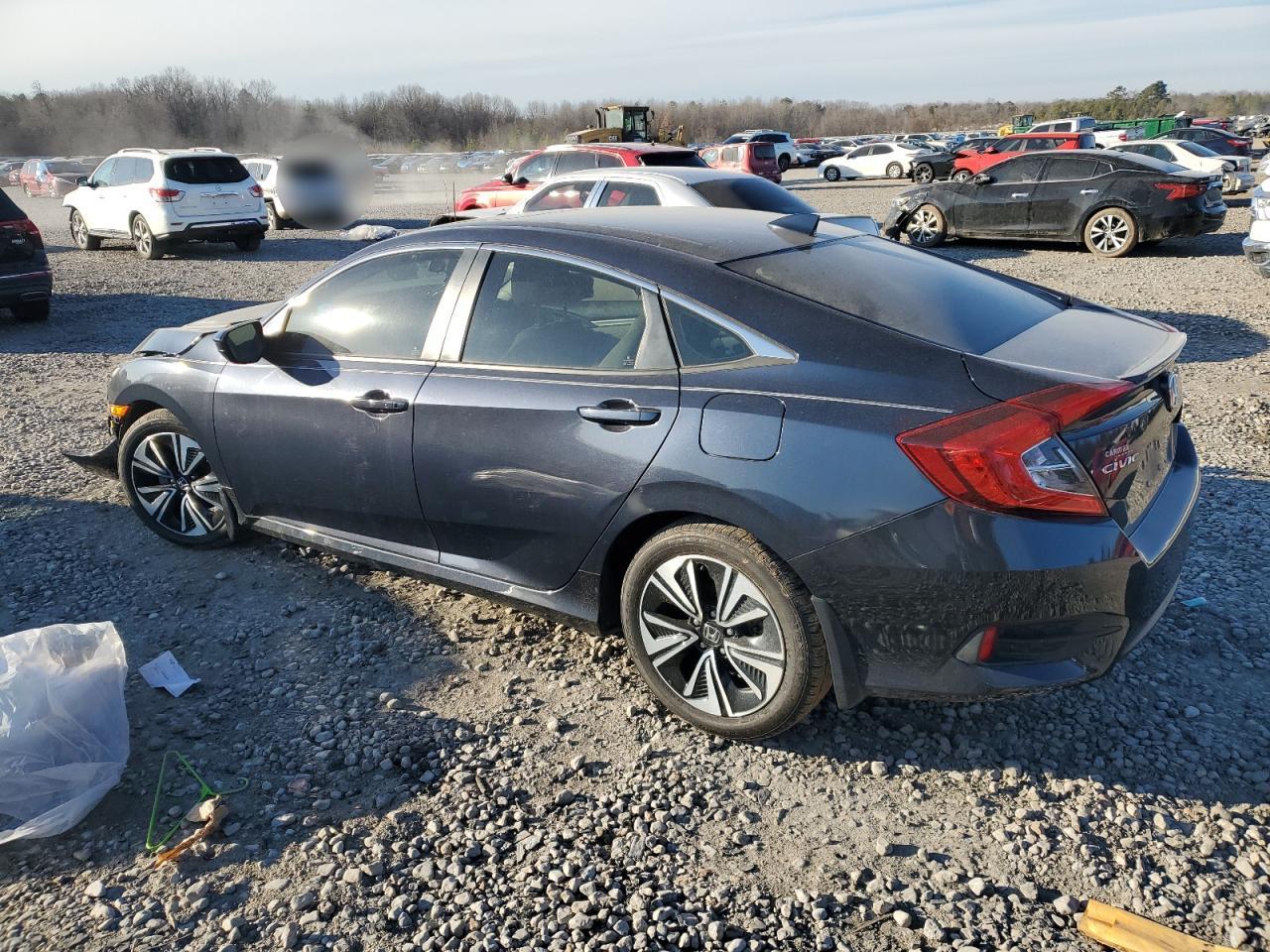 2018 Honda Civic VIN JHMFC1F42JX023515 Copart auction photo, front end damage thumbnail 2
