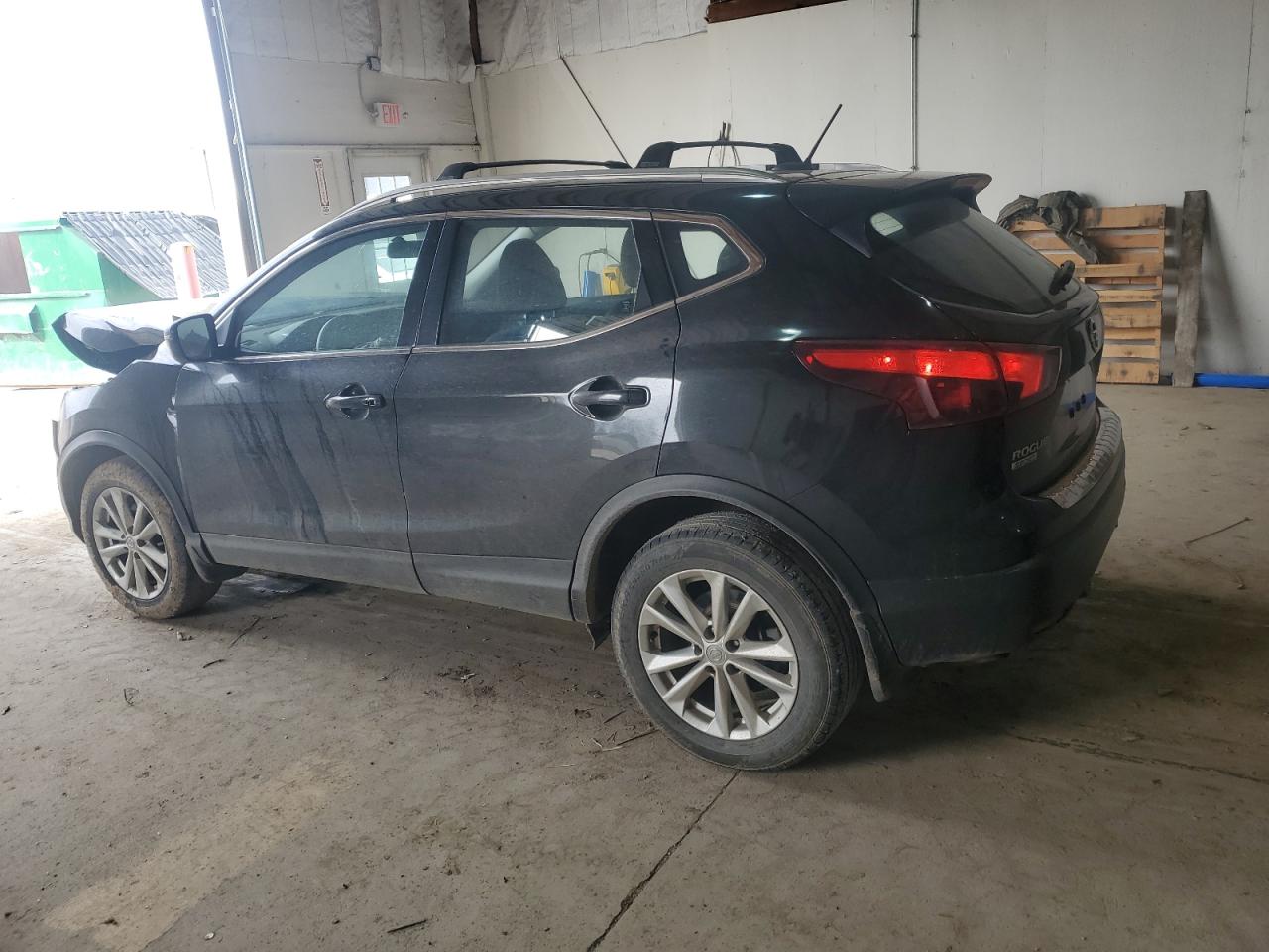 2018 Nissan Rogue VIN JN1BJ1CR8JW291130 Copart auction photo, front end / side damage thumbnail 2