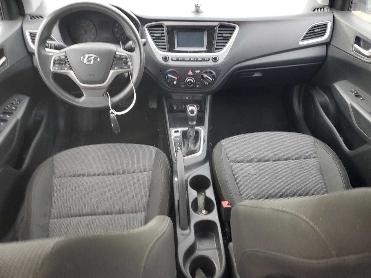 2020 Hyundai Accent VIN 3KPC24A68LE106645 Copart auction photo, rear end damage thumbnail 8