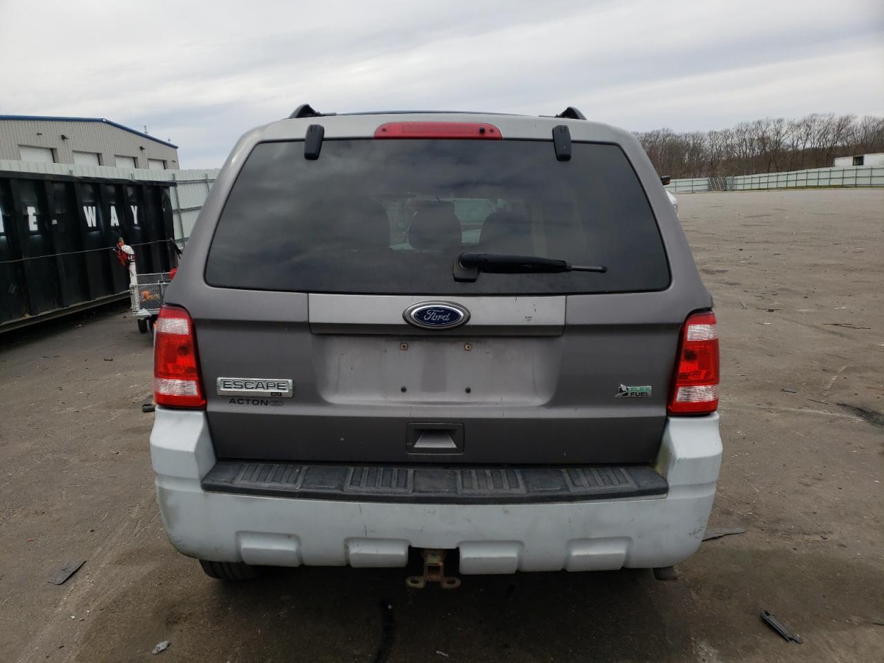 2010 Ford Escape VIN 1FMCU9DG8AKD15627 Copart auction photo, front end / side damage thumbnail 6