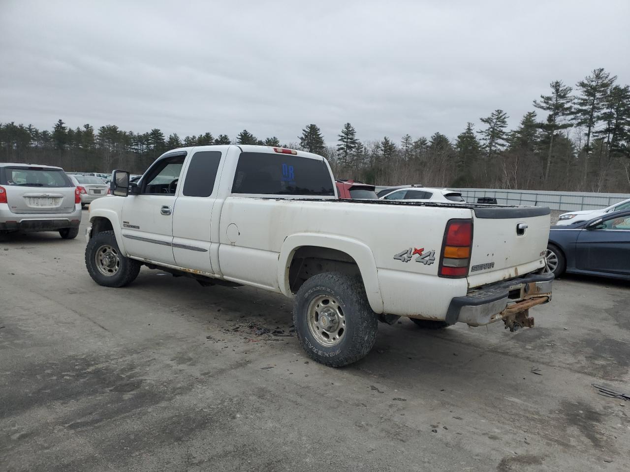 2005 GMC Sierra VIN 1GTHK29265E280241 Copart auction photo, all over damage thumbnail 2