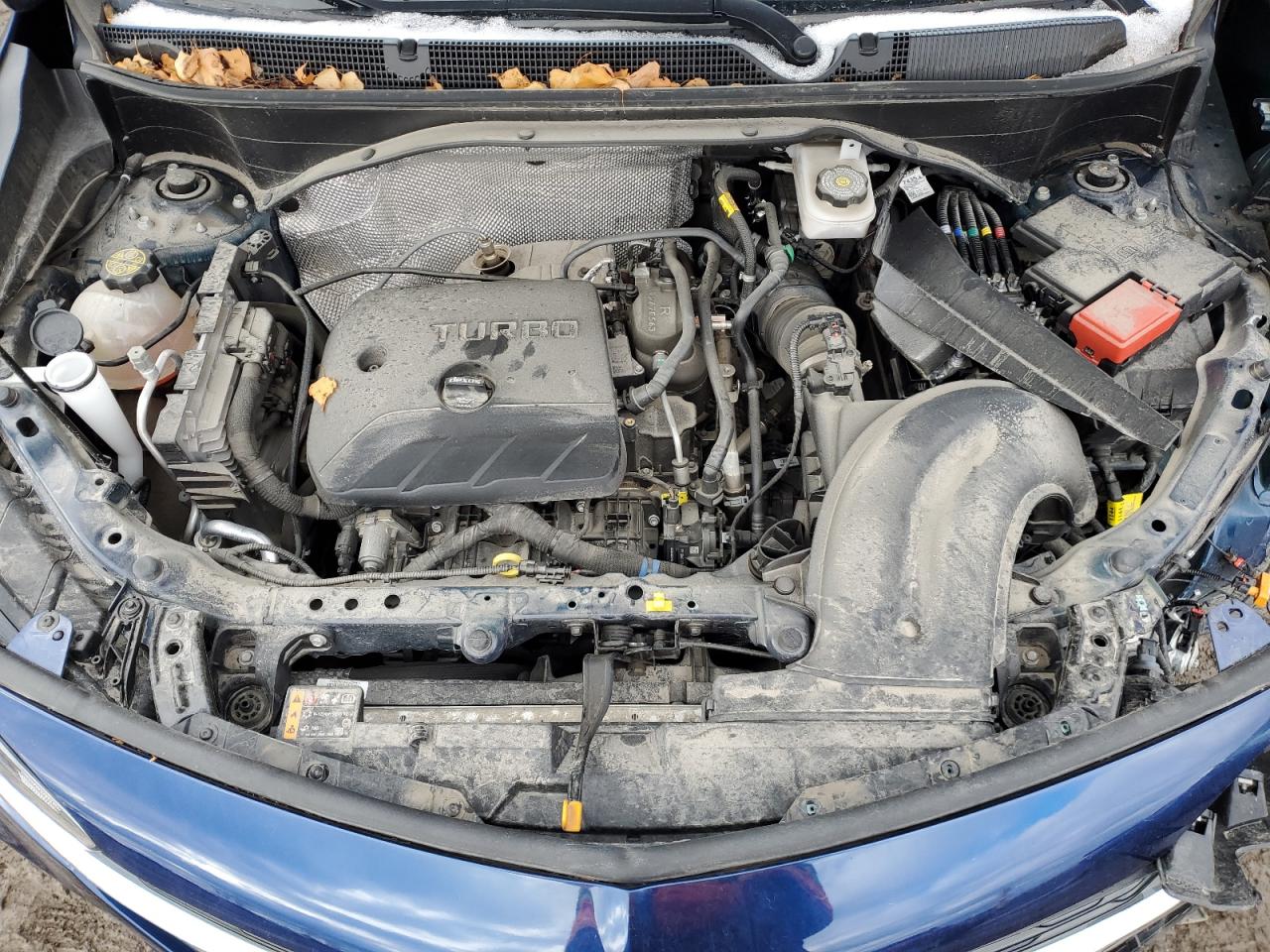 2022 Buick Encore VIN KL4MMGSL2NB101648 Copart auction photo, front end / mechanical damage thumbnail 11