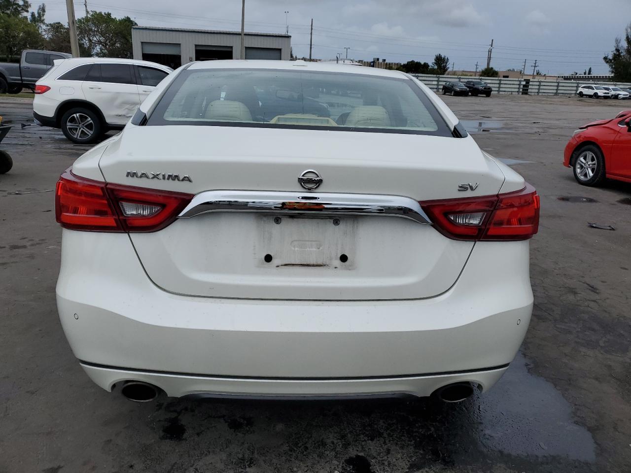 2018 Nissan Maxima VIN 1N4AA6AP3JC401709 Copart auction photo, front end damage thumbnail 6
