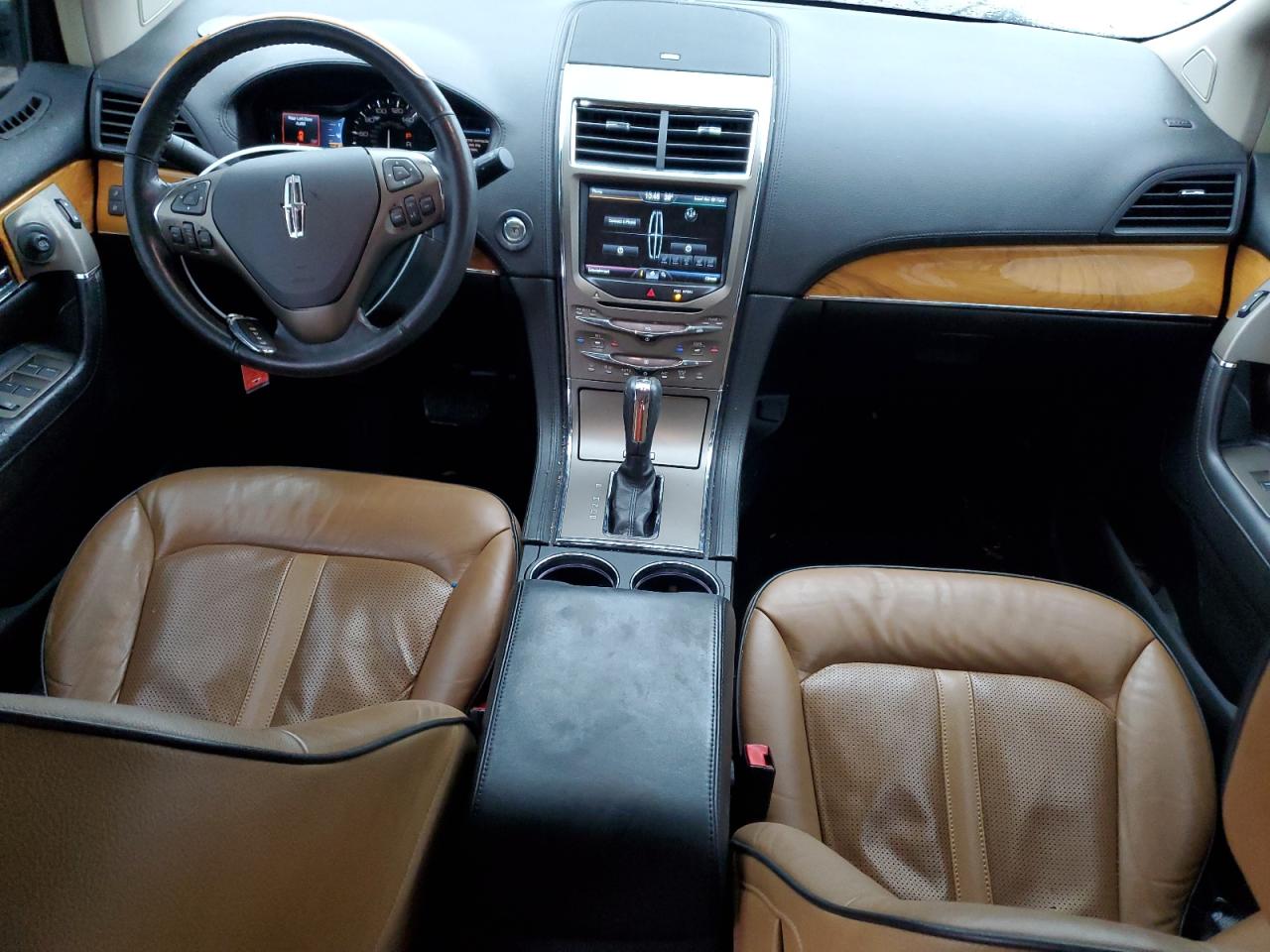 2014 Lincoln MKX VIN 2LMDJ8JK9EBL15155 Copart auction photo, all over damage thumbnail 8