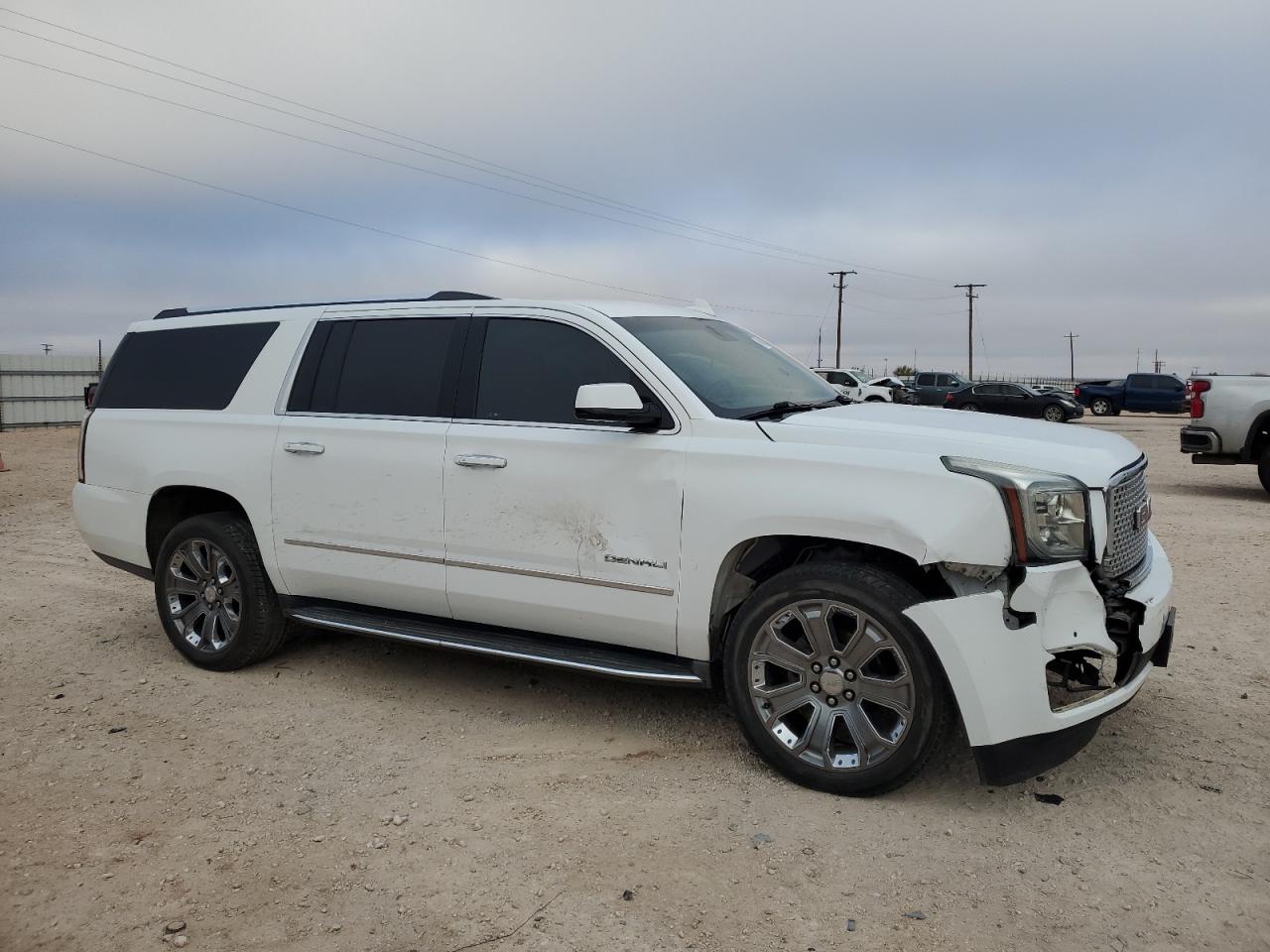 2016 GMC Yukon VIN 1GKS2HKJ4GR251279 Copart auction photo, front end / side damage thumbnail 4