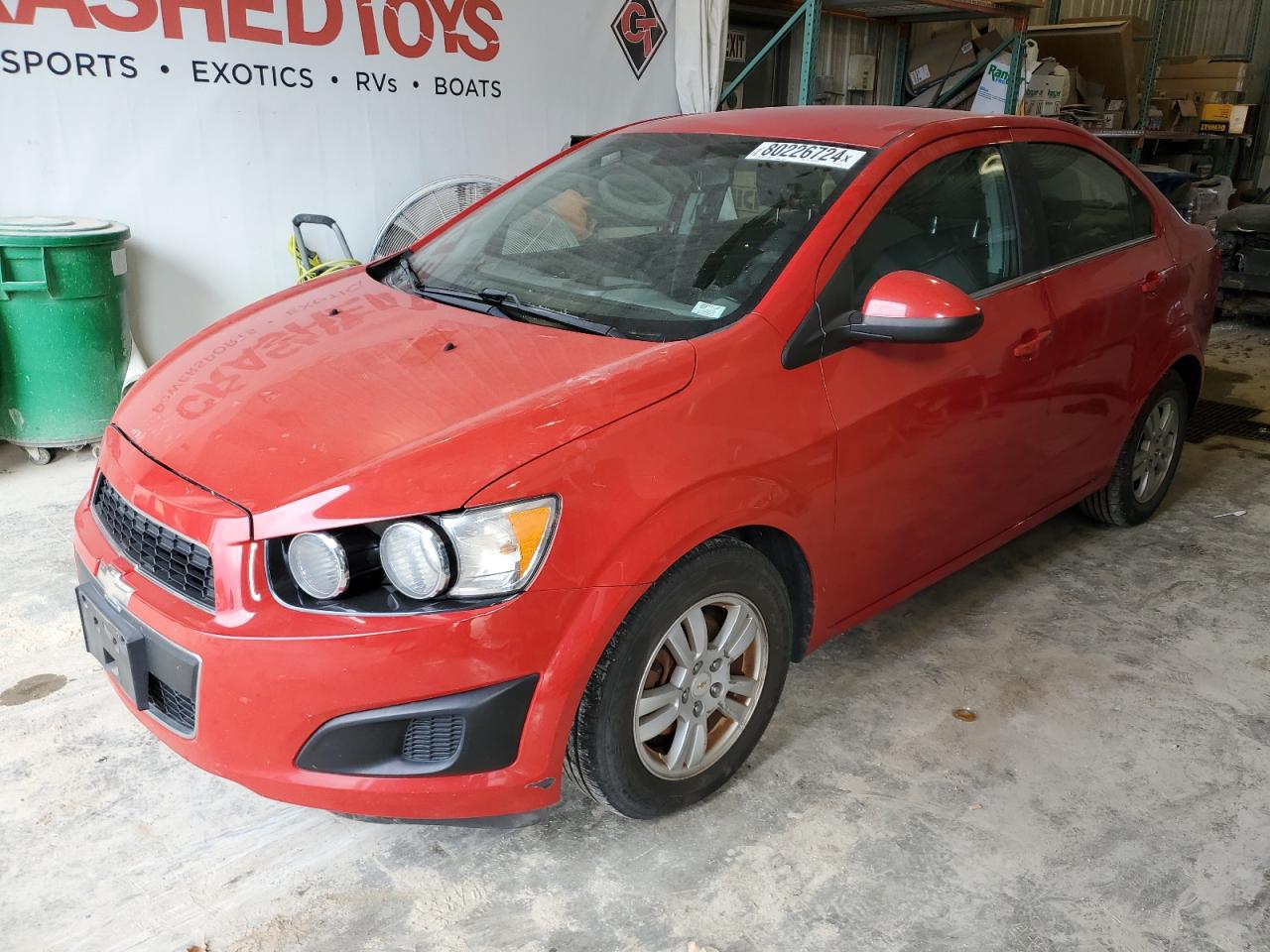 2012 Chevrolet Sonic VIN 1G1JC5SH5C4107255