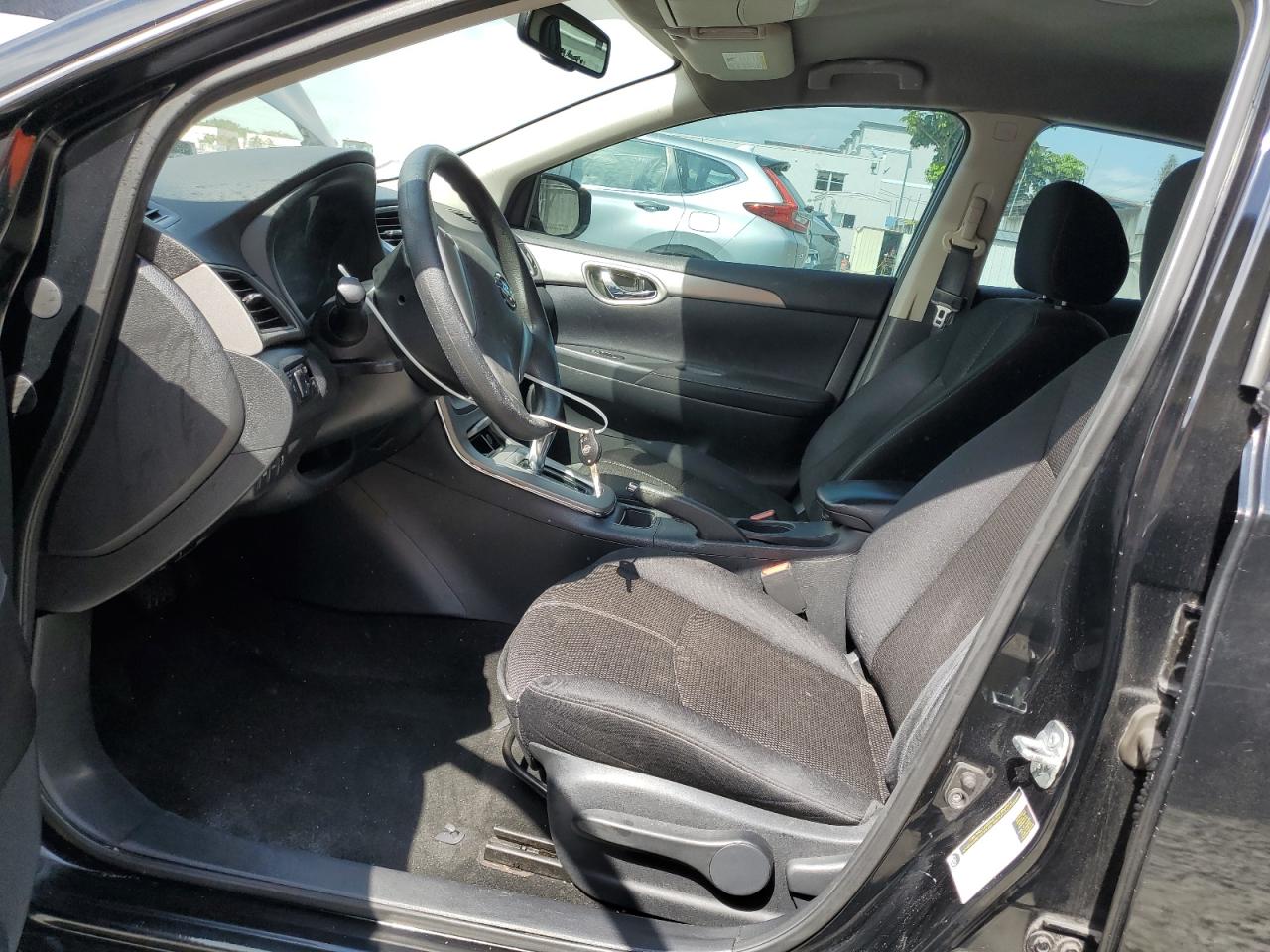 2014 Nissan Sentra VIN 3N1AB7AP6EL692023 Copart auction photo, front end / rear end damage thumbnail 7
