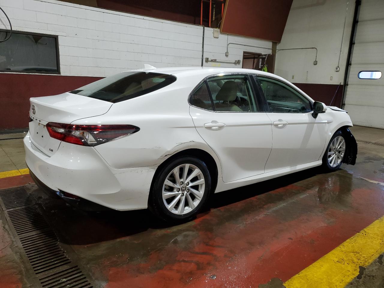 2023 Toyota Camry VIN 4T1C11AKXPU825462 Copart auction photo, front end / side damage thumbnail 3