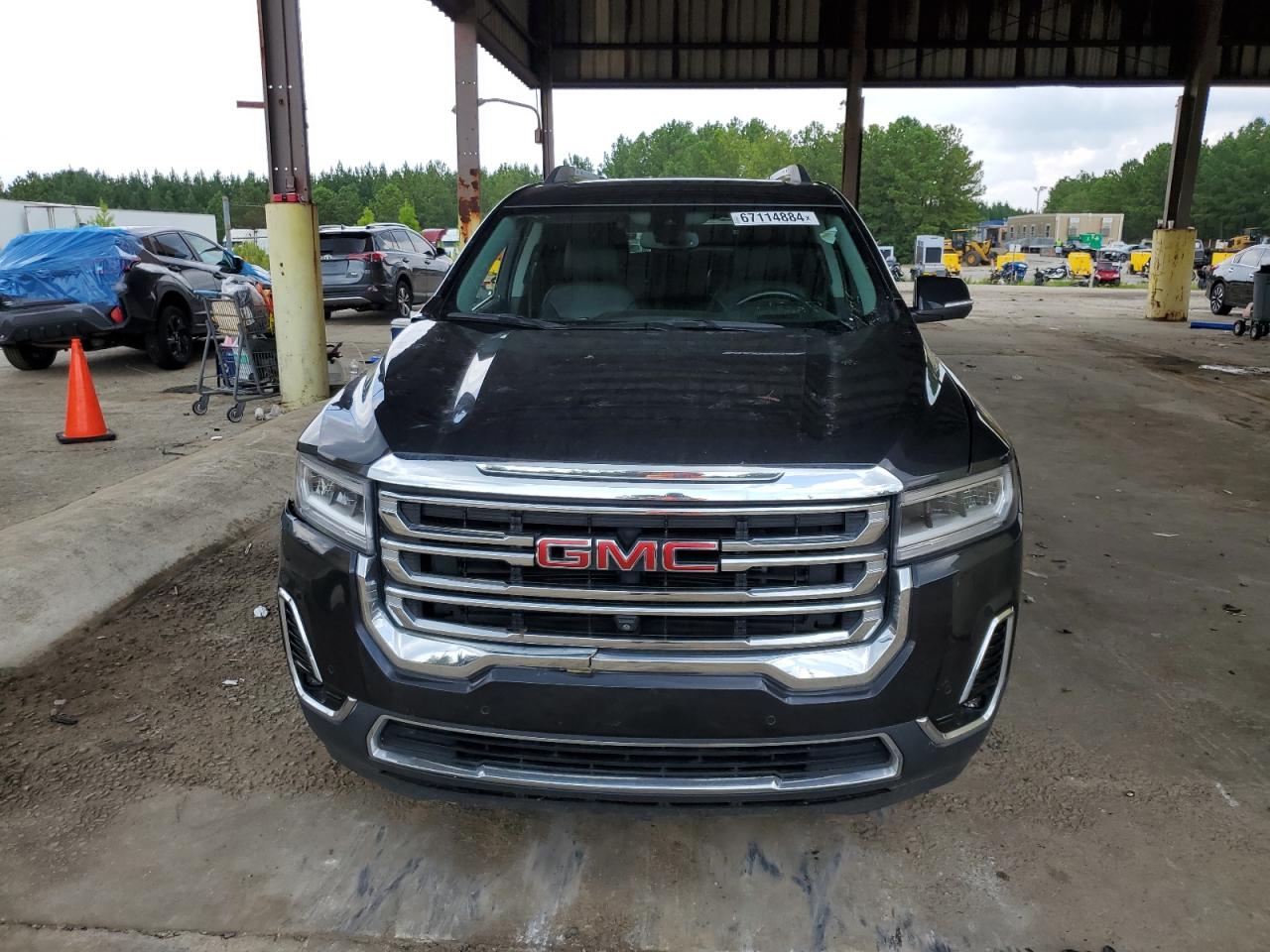 2020 GMC Acadia VIN 1GKKNMLS6LZ224635 Copart auction photo, all over damage thumbnail 5