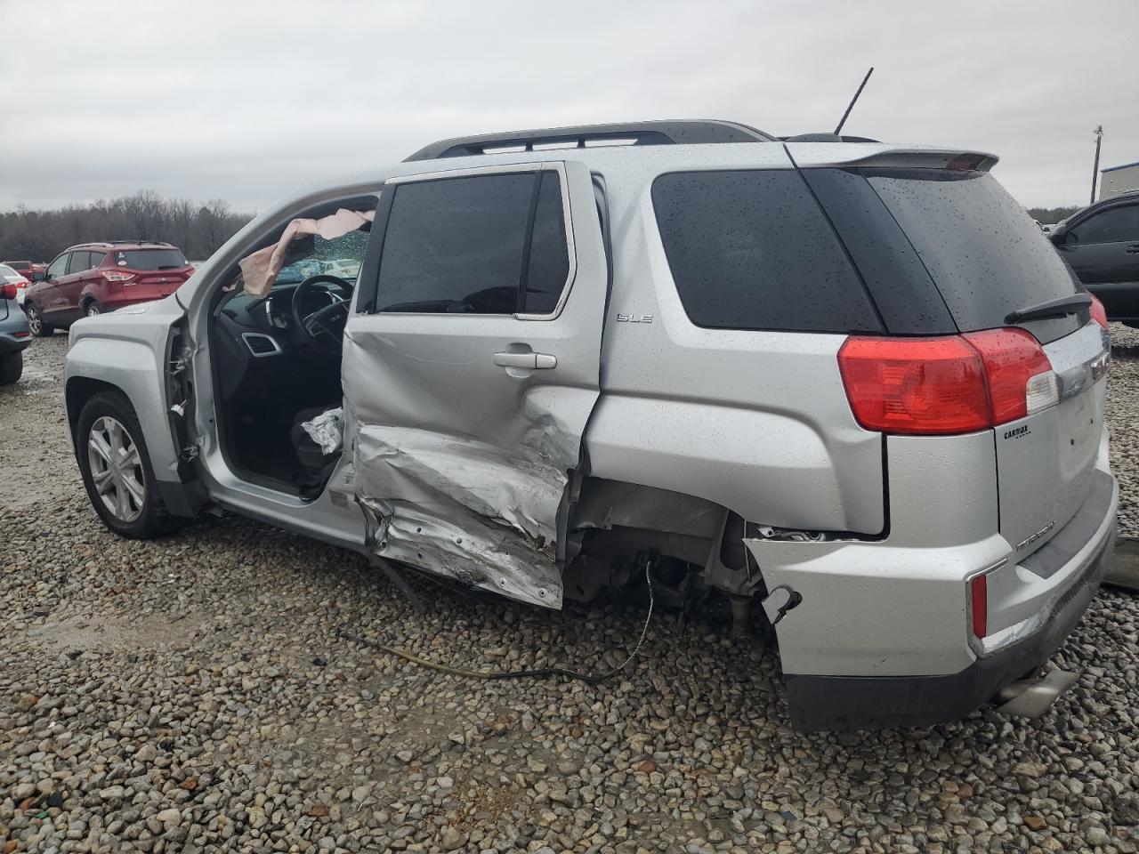 2017 GMC Terrain VIN 2GKFLTEK5H6332780 Copart auction photo, side damage thumbnail 2