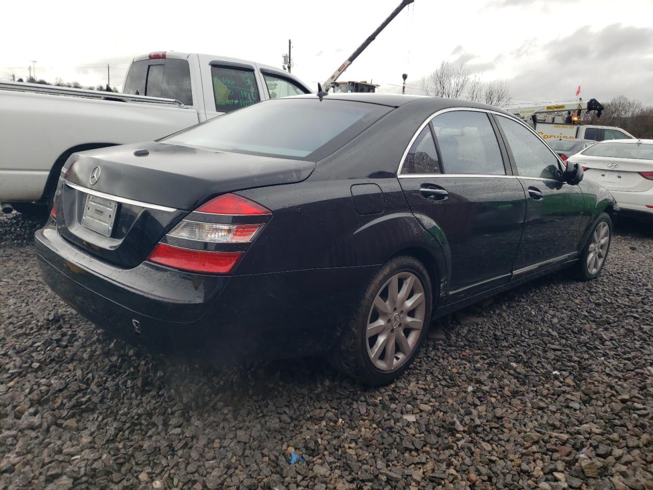 2007 Mercedes-Benz S-klasse VIN WDDNG71X77A044500 Copart auction photo, front end damage thumbnail 3