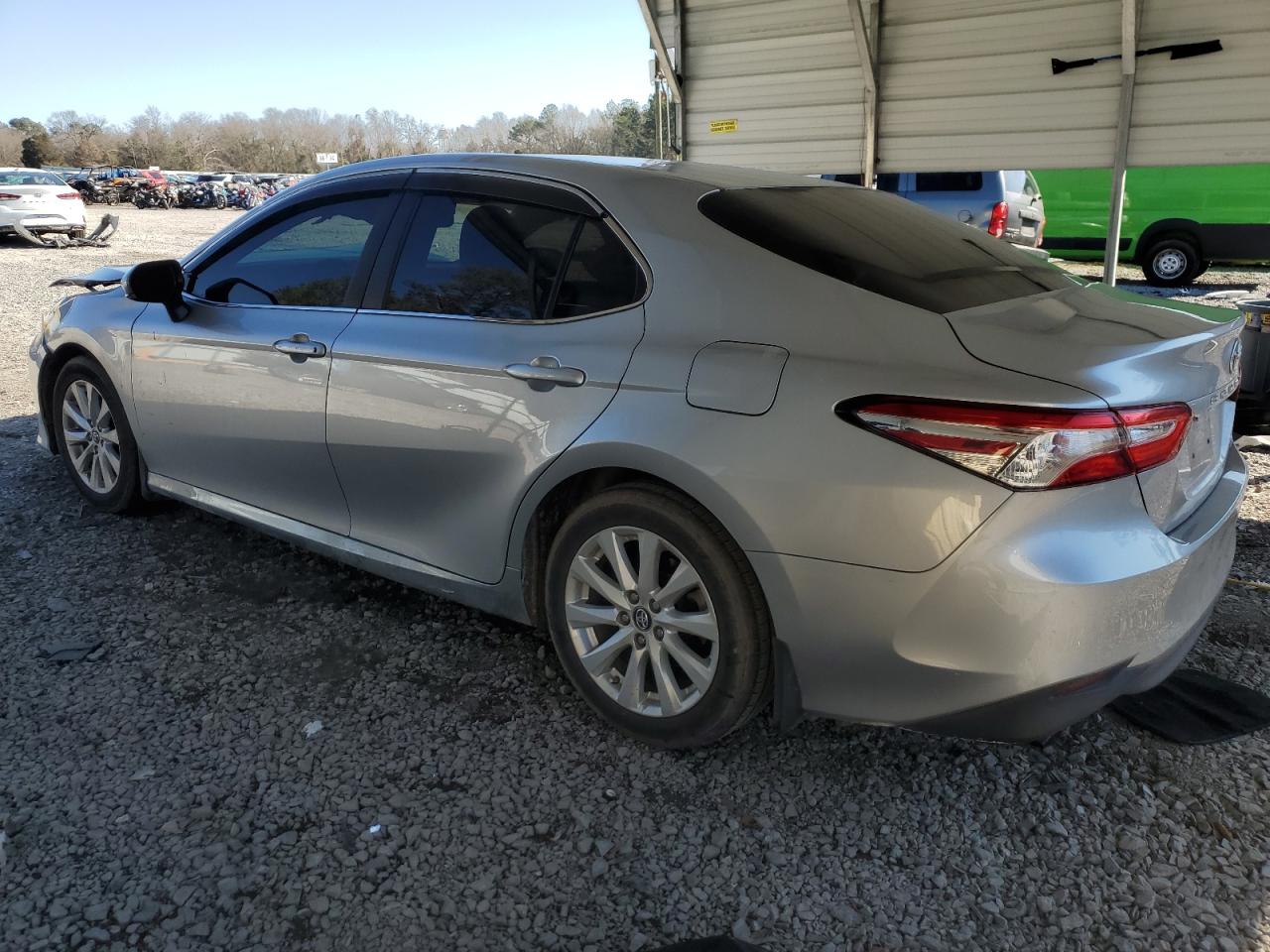 2018 Toyota Camry VIN 4T1B11HK9JU533245 Copart auction photo, front end damage thumbnail 2