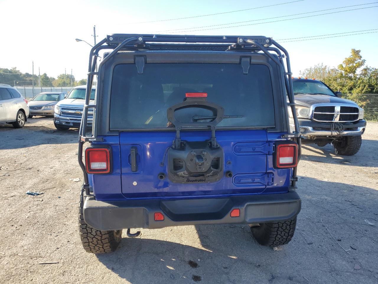 2020 Jeep Wrangler VIN 1C4HJXEN2LW114516 Copart auction photo, front end / minor dent/scratches damage thumbnail 6