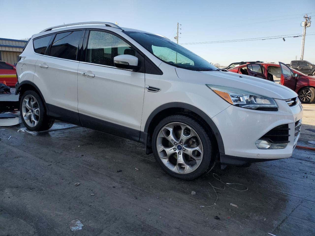 2016 Ford Escape VIN 1FMCU9J95GUC21062 Copart auction photo, rear end damage thumbnail 4