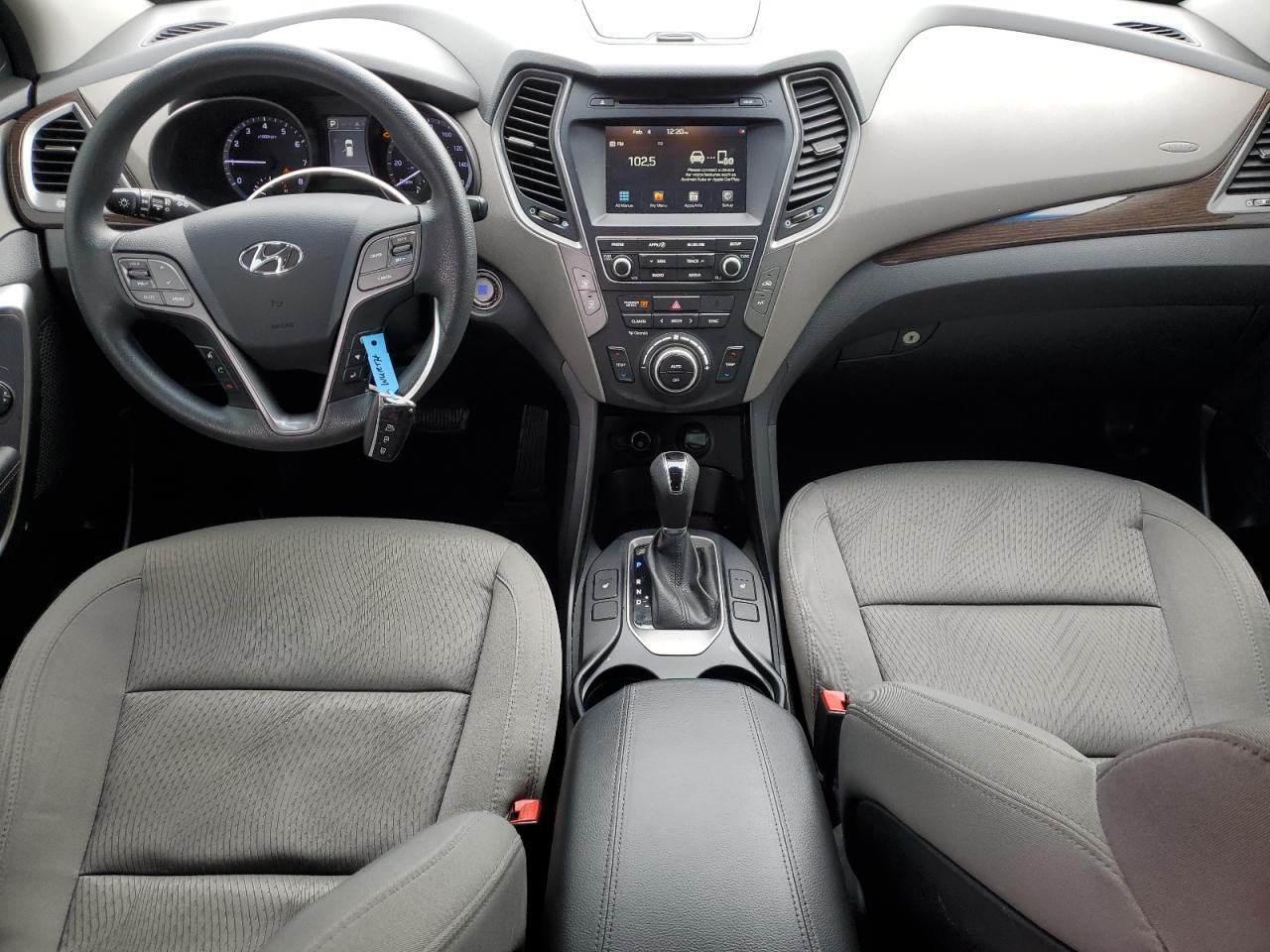 2018 Hyundai Santa Fe VIN 5NMZU3LB0JH102166 Copart auction photo, front end / side damage thumbnail 8