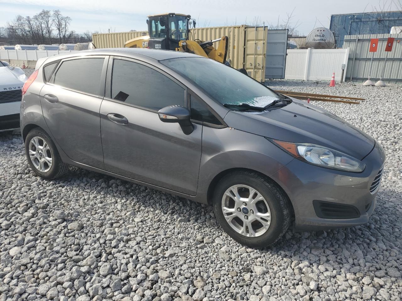2014 Ford Fiesta VIN 3FADP4EJ2EM165256 Copart auction photo, front end damage thumbnail 4