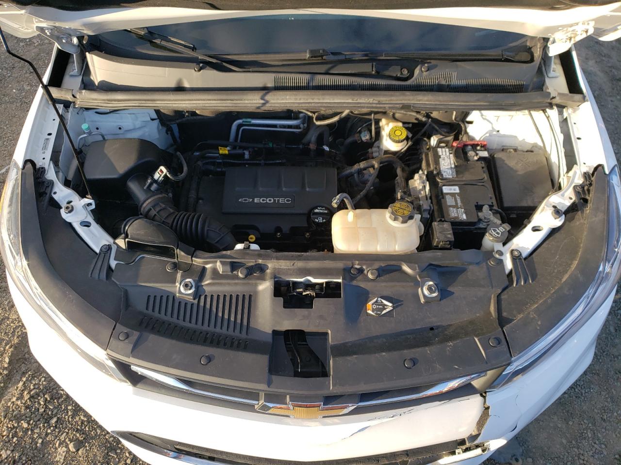2018 Chevrolet Trax VIN KL7CJPSB8JB659951 Copart auction photo, front end / mechanical damage thumbnail 11