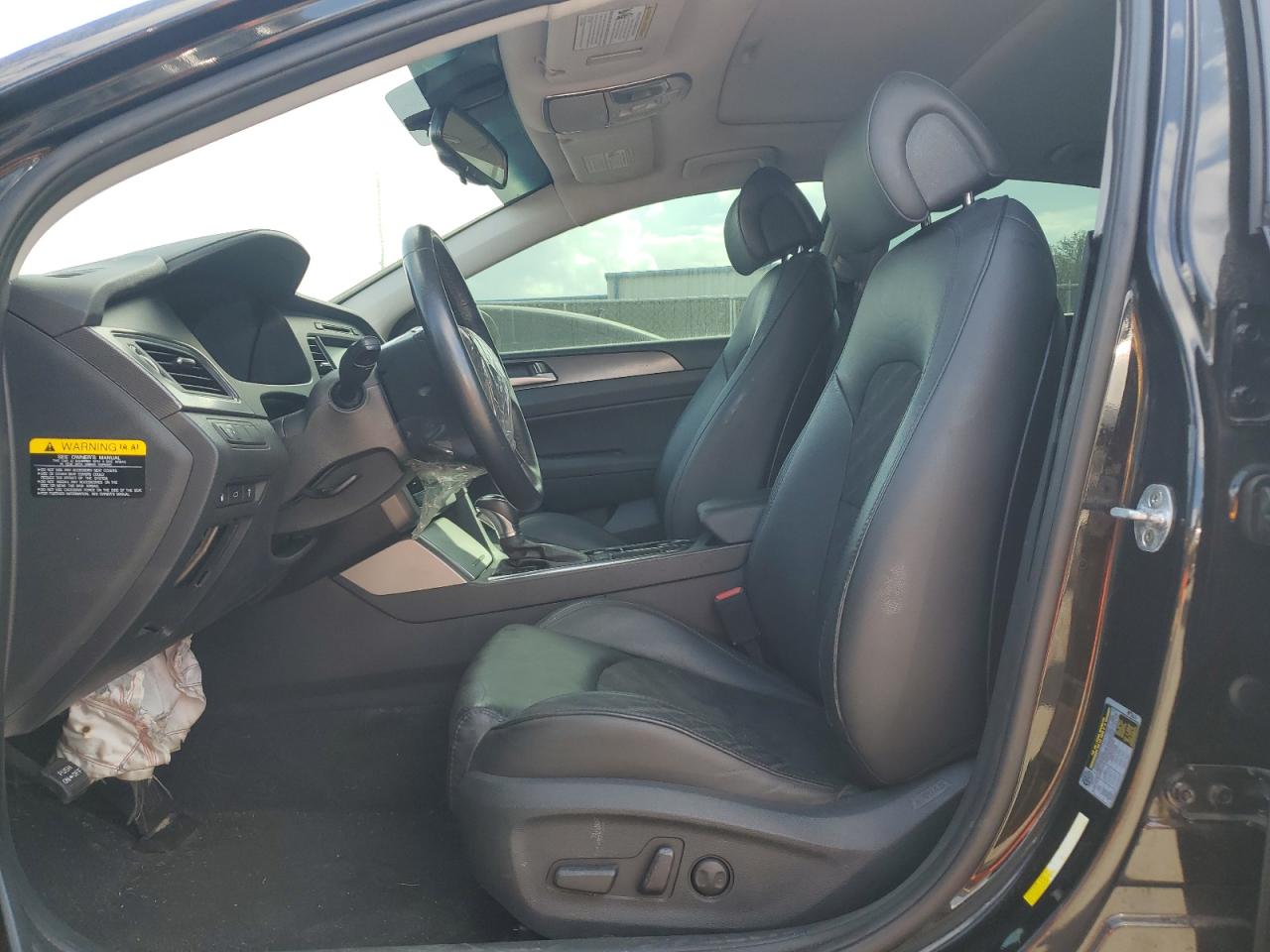 2017 Hyundai Sonata VIN 5NPE34AF4HH537122 Copart auction photo, front end damage thumbnail 7