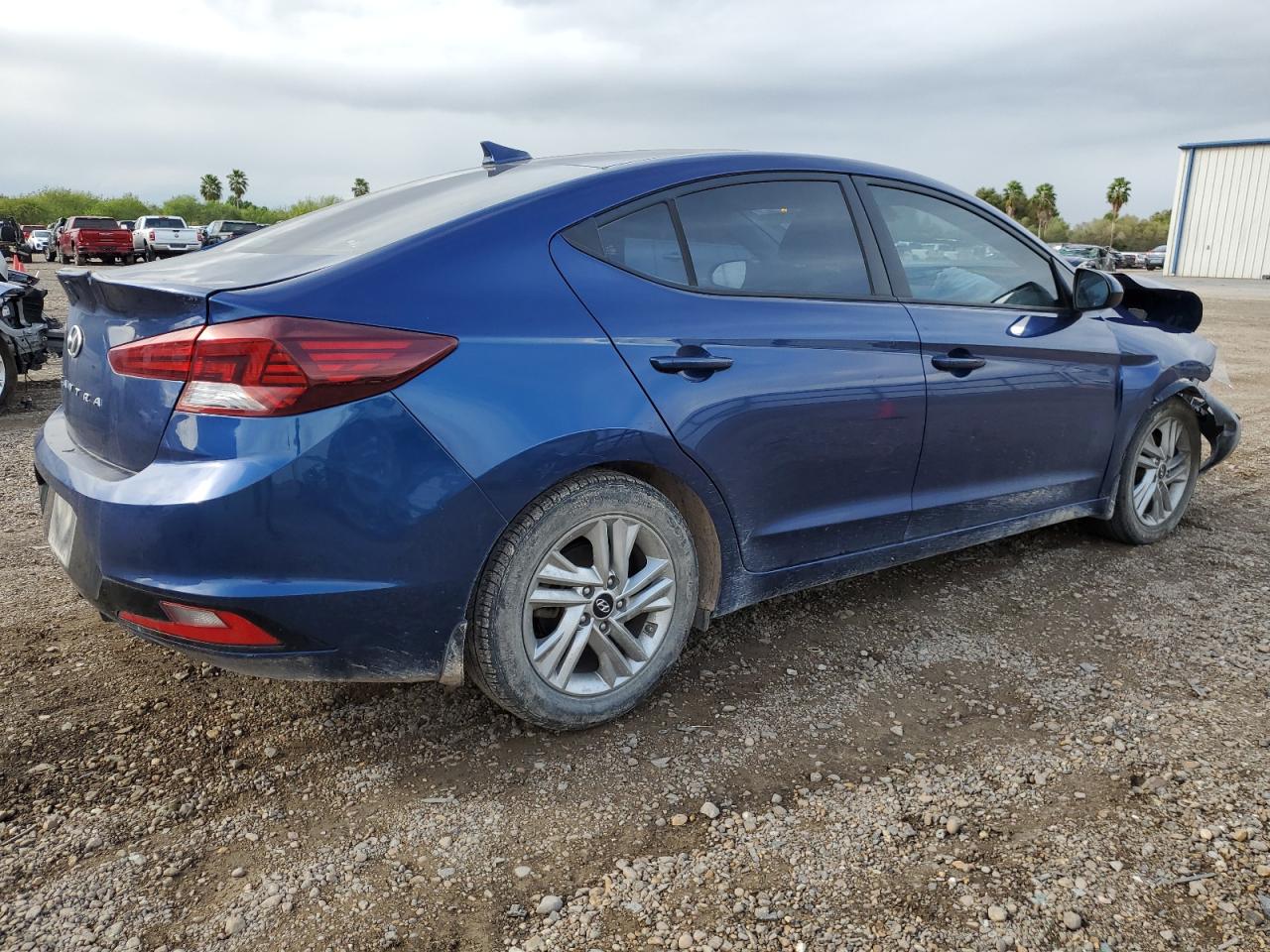 2020 Hyundai Elantra VIN 5NPD84LF7LH589718 Copart auction photo, all over damage thumbnail 3