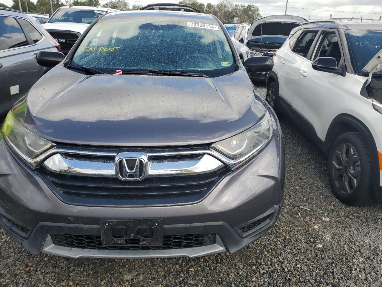 2018 Honda CR-V VIN 2HKRW6H38JH202662 Copart auction photo, water/flood damage thumbnail 5