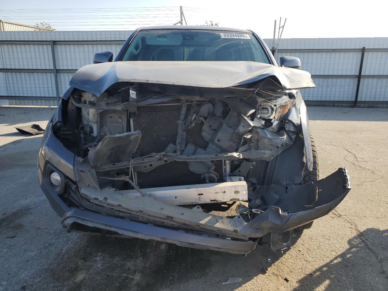 2021 Toyota Tacoma VIN 3TMDZ5BN2MM101640 Copart auction photo, all over damage thumbnail 5