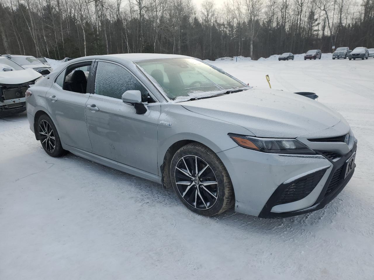 2021 Toyota Camry VIN 4T1B21HK4MU015531 Copart auction photo, top/roof / side damage thumbnail 4