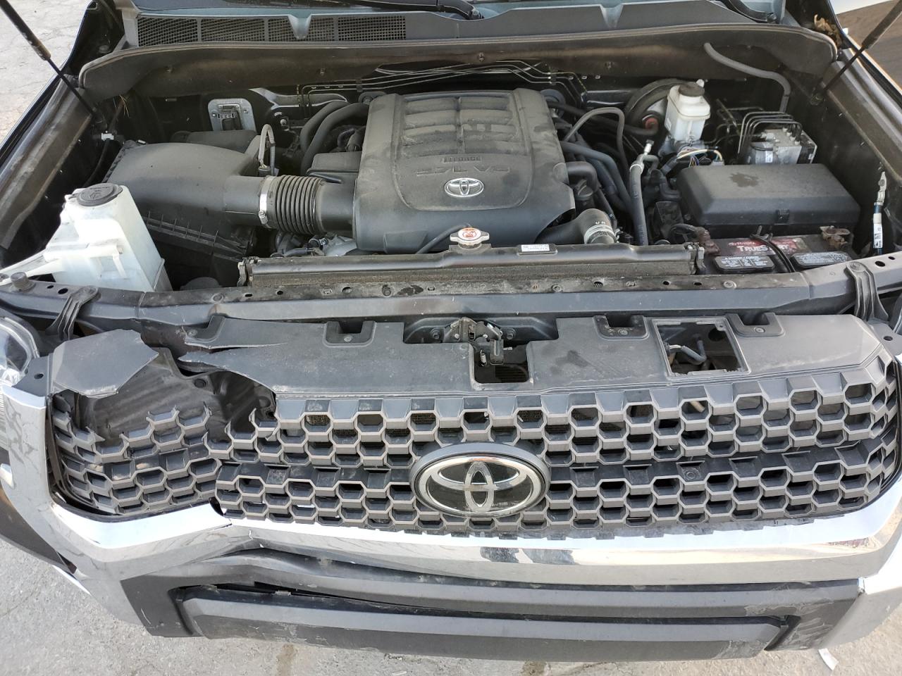 2021 Toyota Tundra VIN 5TFDY5F1XMX970541 Copart auction photo, front end damage thumbnail 11